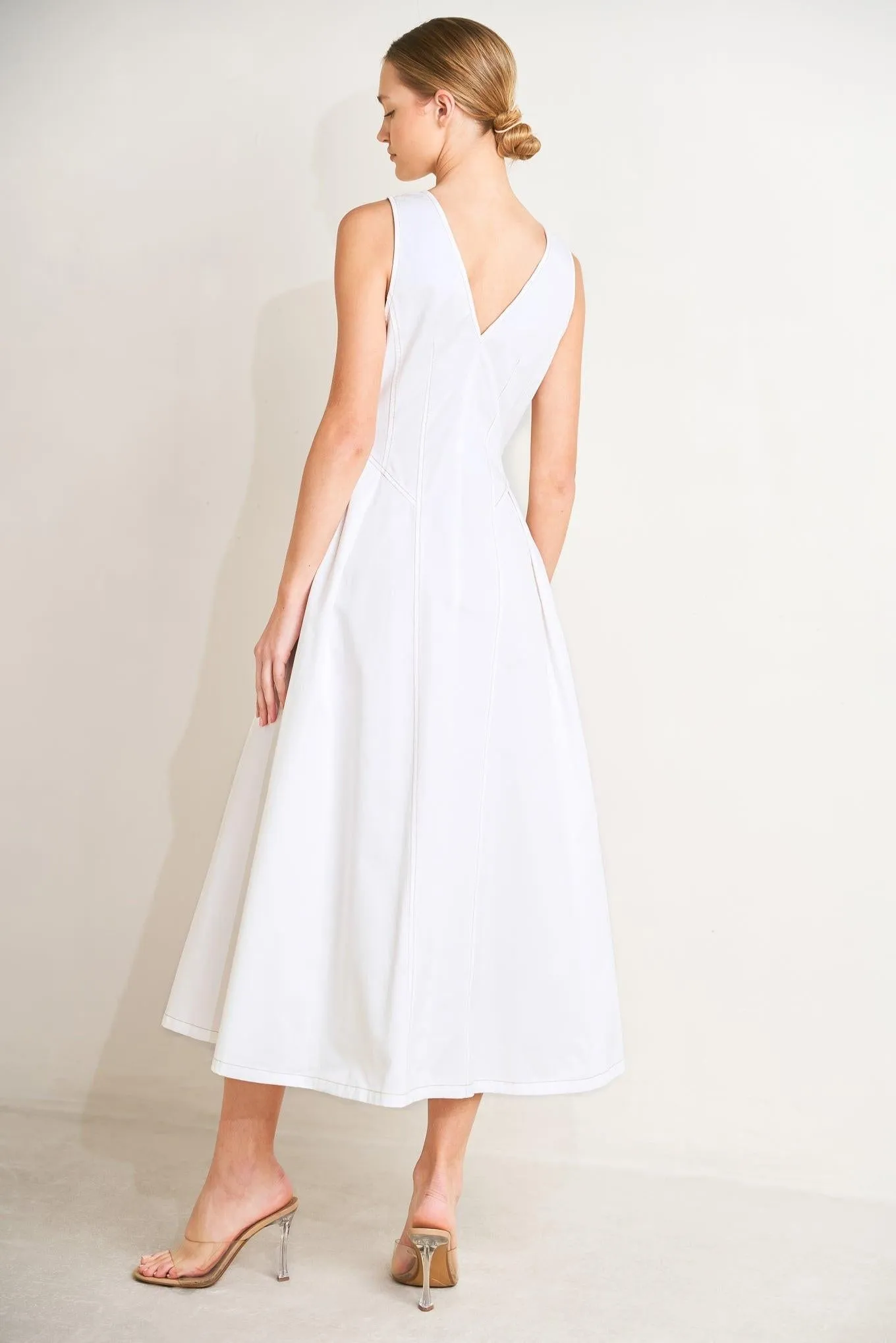 Elegantly Yours Woven Midi Dress sold by Zulily product image thumbnail 2