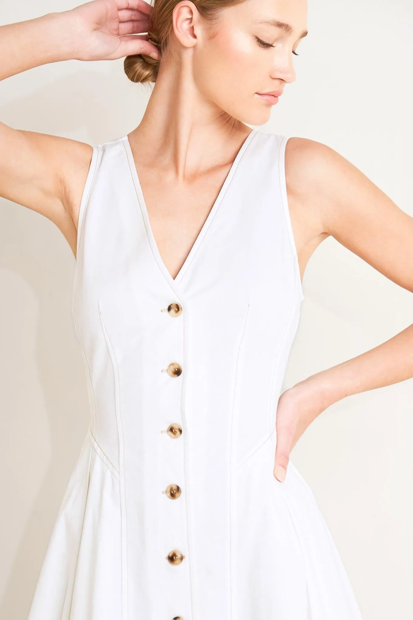 Elegantly Yours Woven Midi Dress sold by Zulily product image thumbnail 3