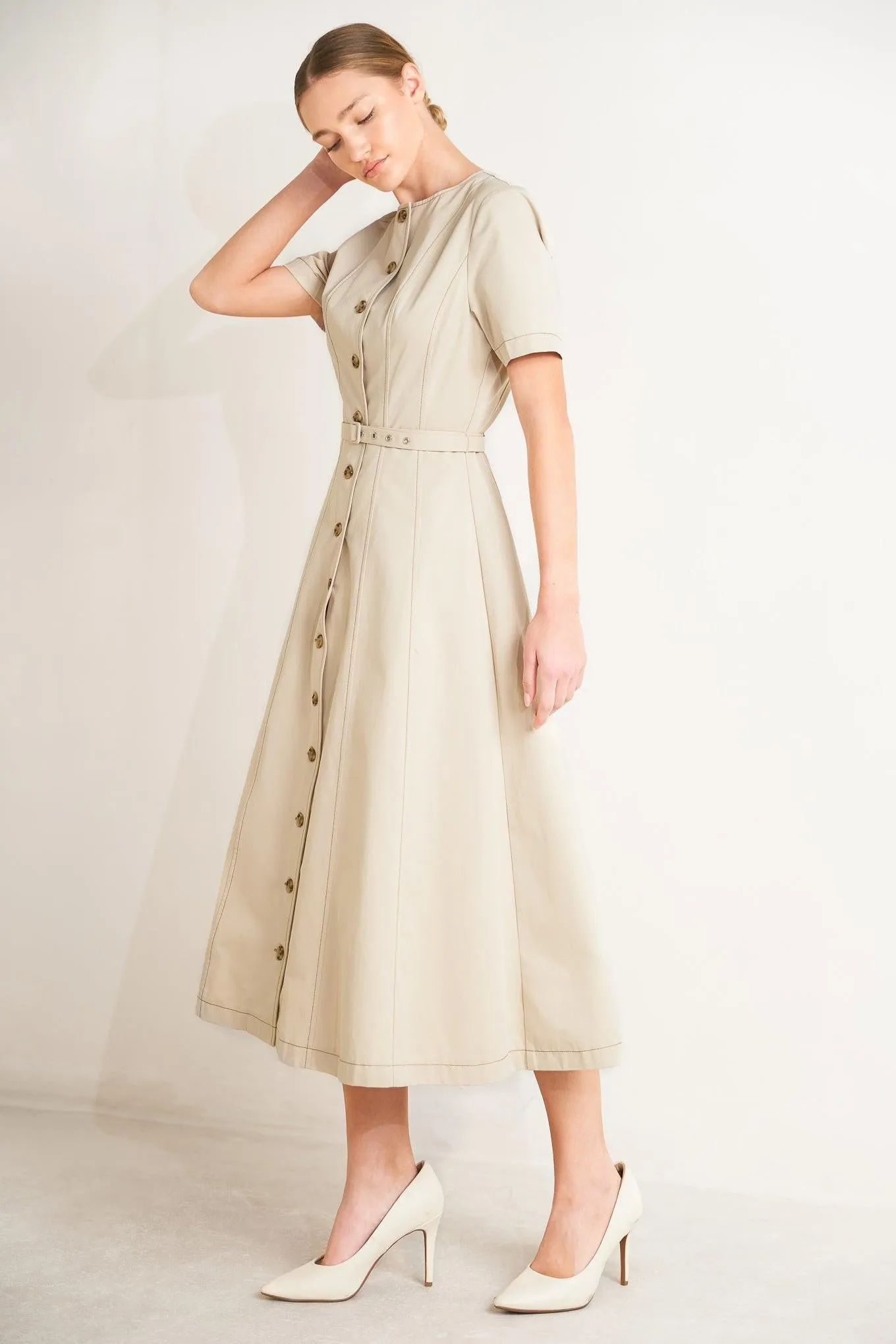Command the Room Woven Midi Dress sold by Zulily product image thumbnail 3