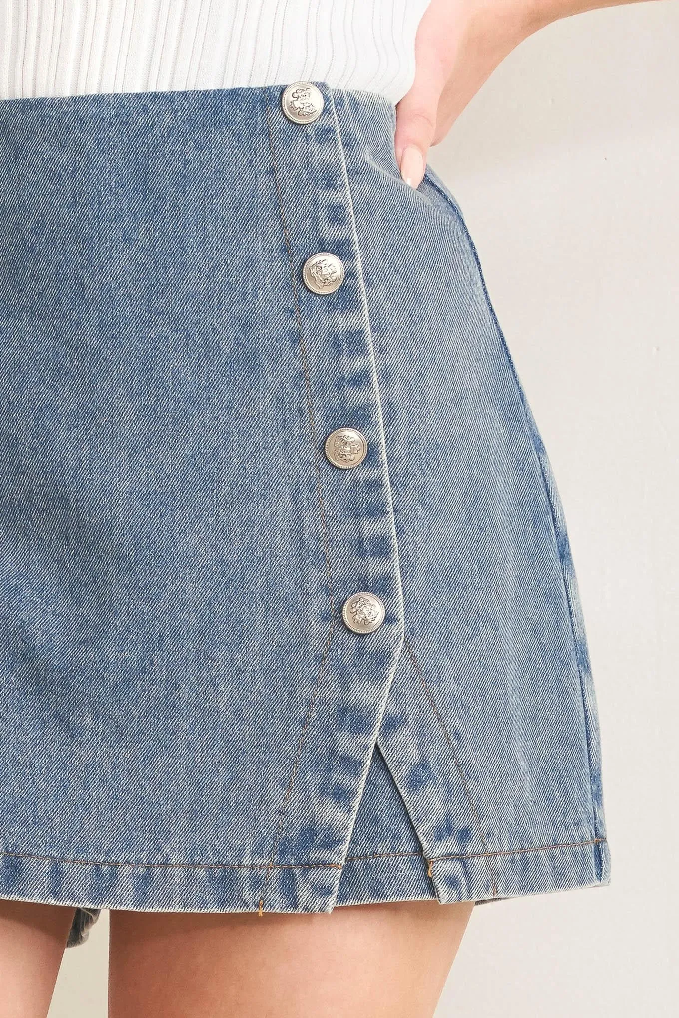 Santa Monica Denim Skort sold by Zulily product image thumbnail 3