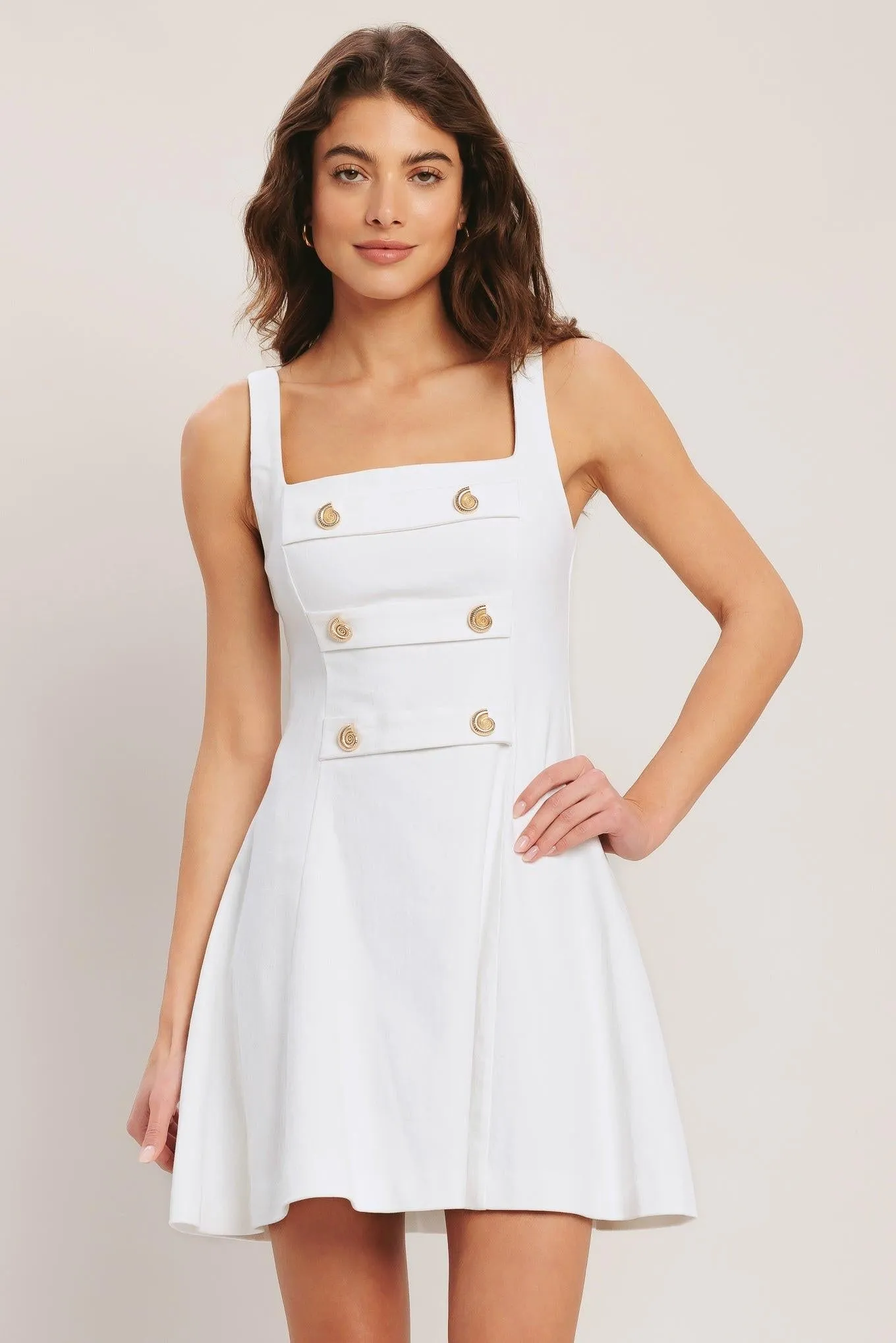 Coastal Chic Woven Mini Dress sold by Zulily product image thumbnail 4