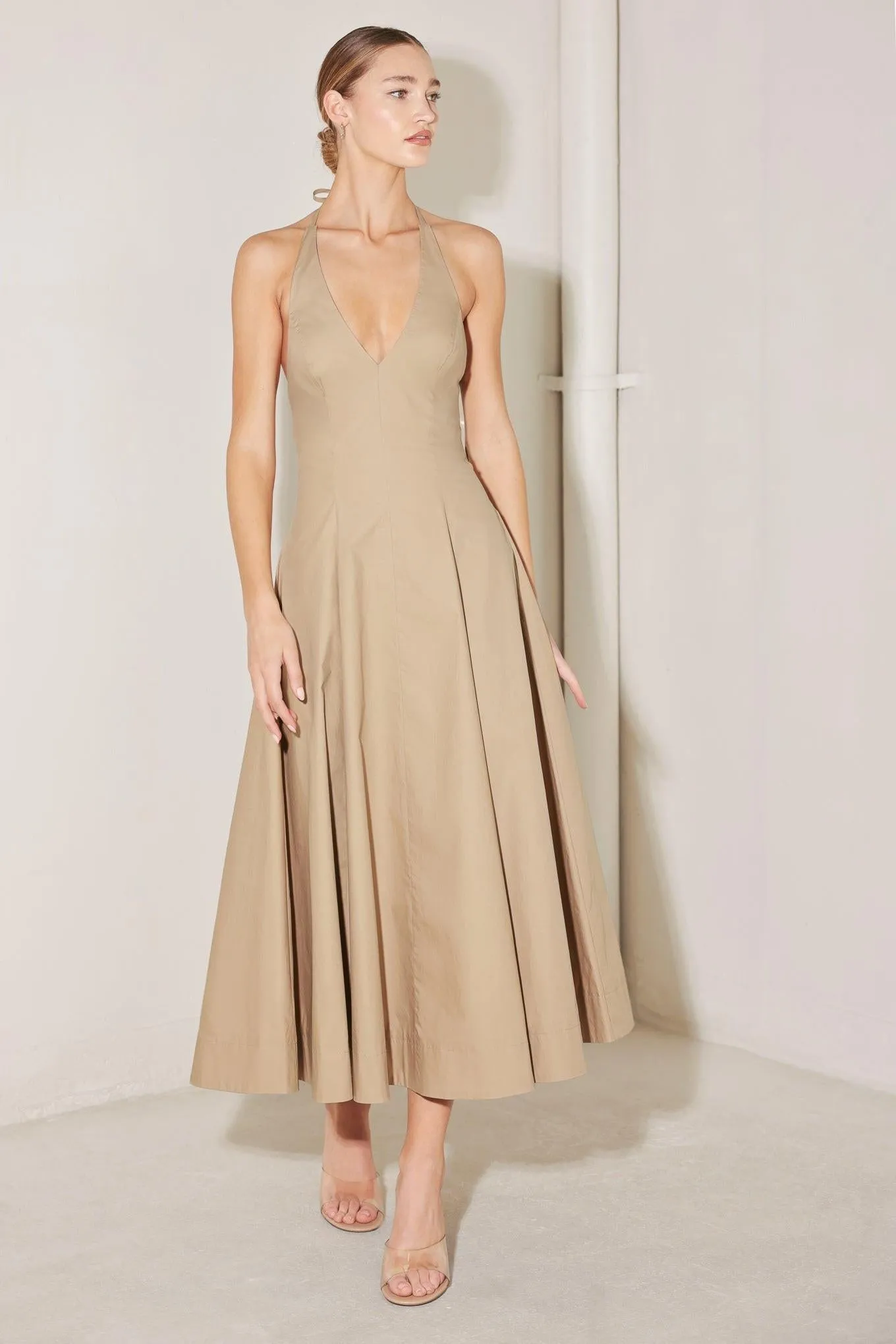 Resort Main Character Woven Midi Dress sold by Zulily