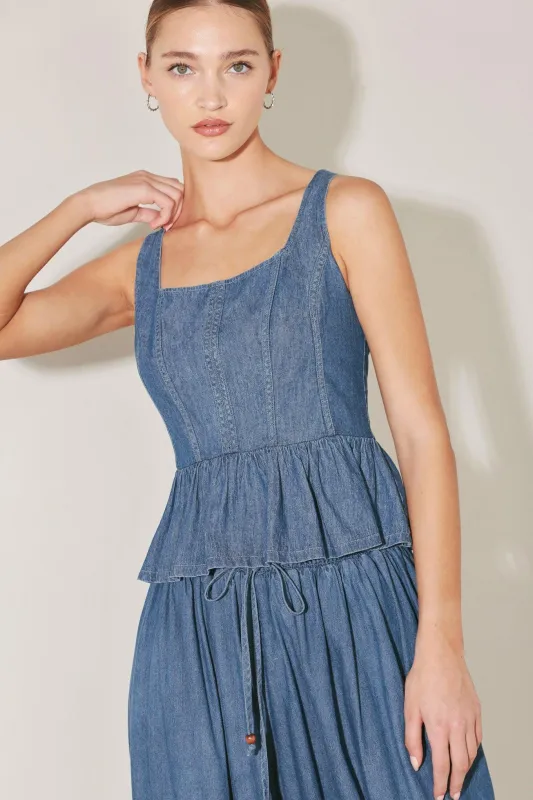 Soft Rebel Volume Woven Top made by Flying Tomato