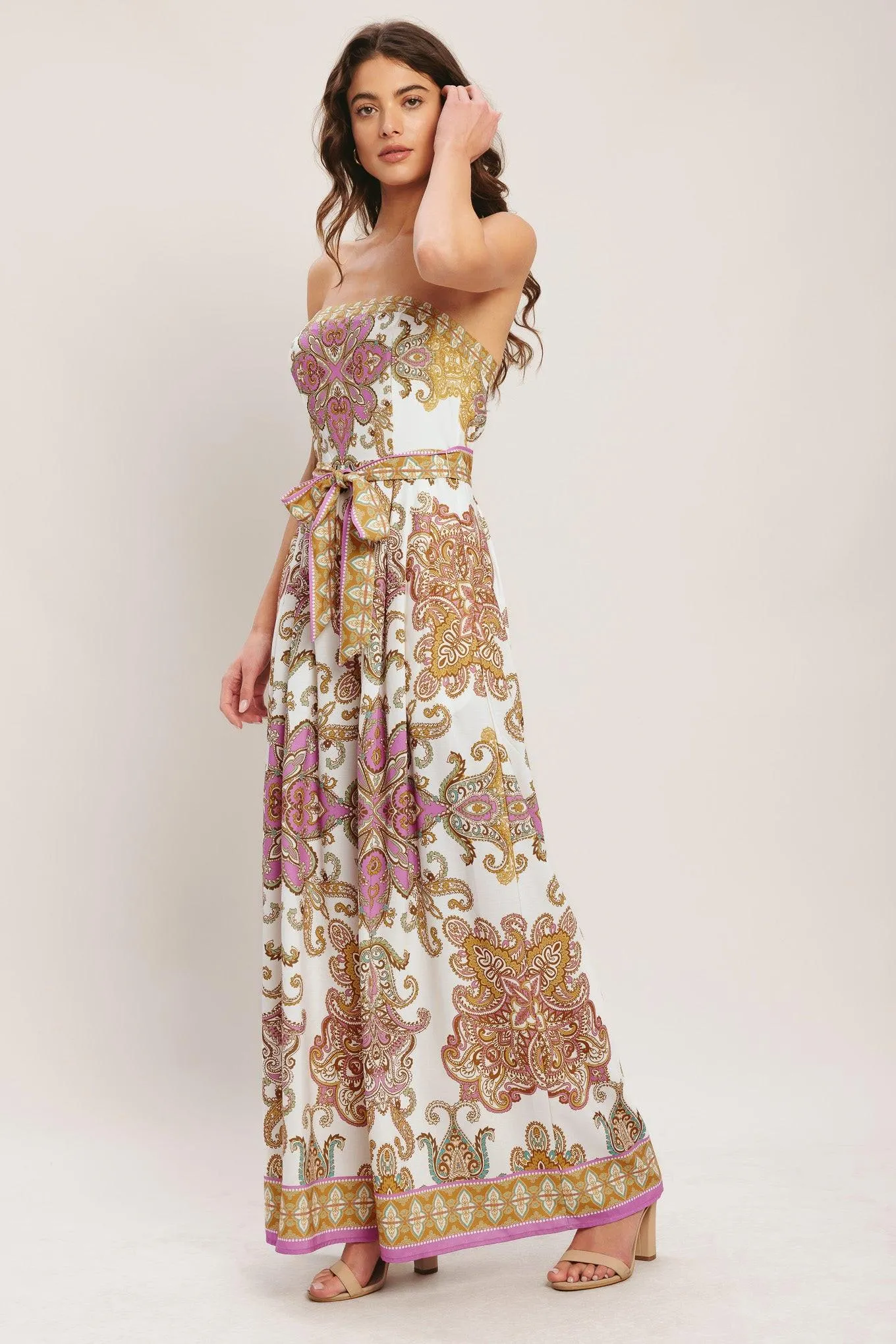 Mediterranean Dream Woven Jumpsuit sold by Zulily