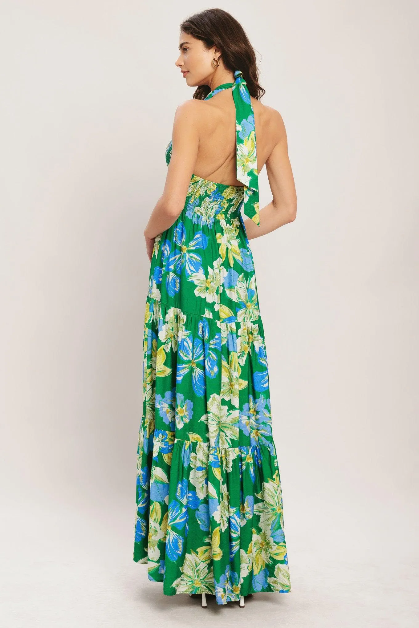 Palm Shore Bloom Woven Maxi Dress sold by Zulily product image thumbnail 2