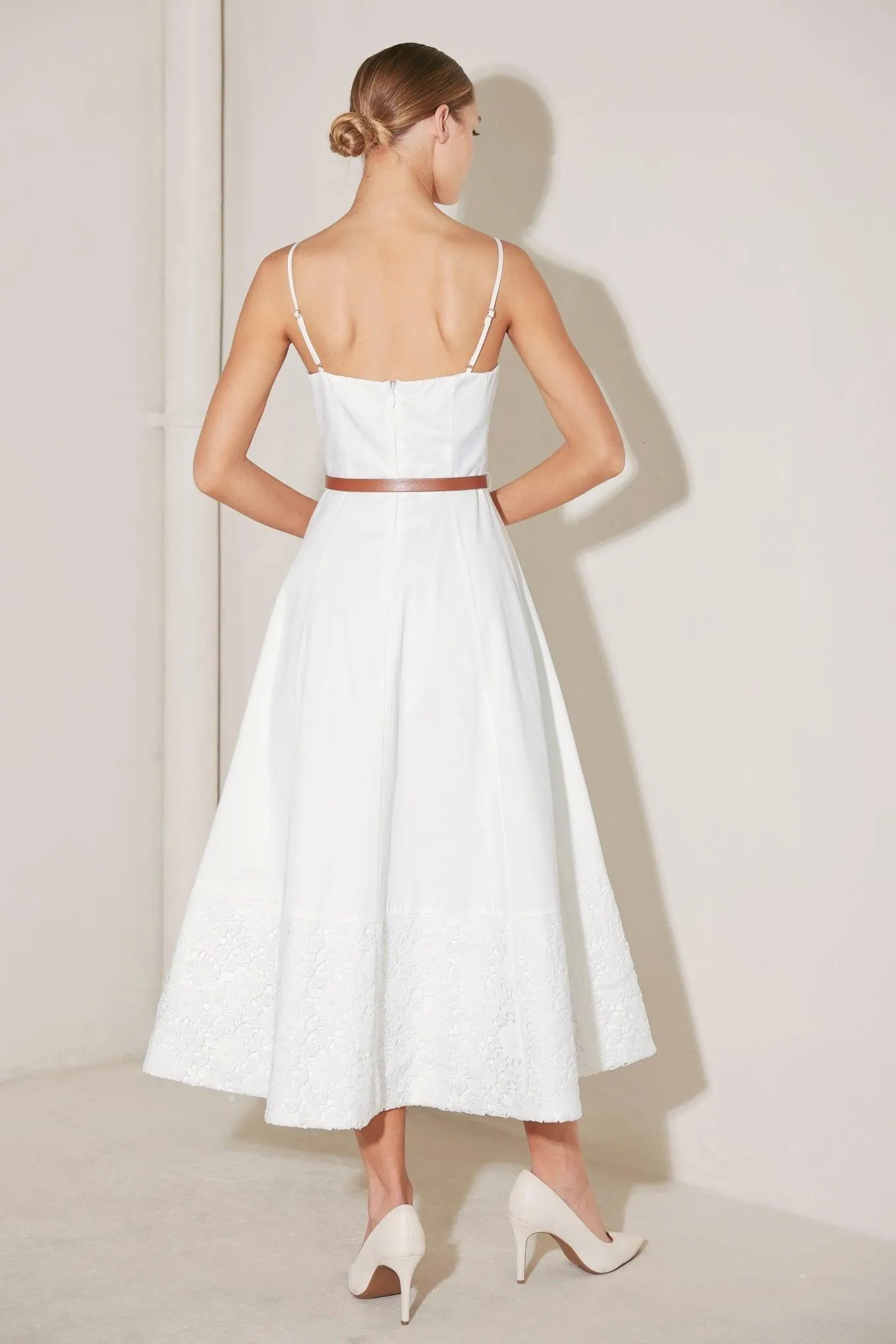Delicate Icon Woven Midi Dress sold by Zulily product image thumbnail 2