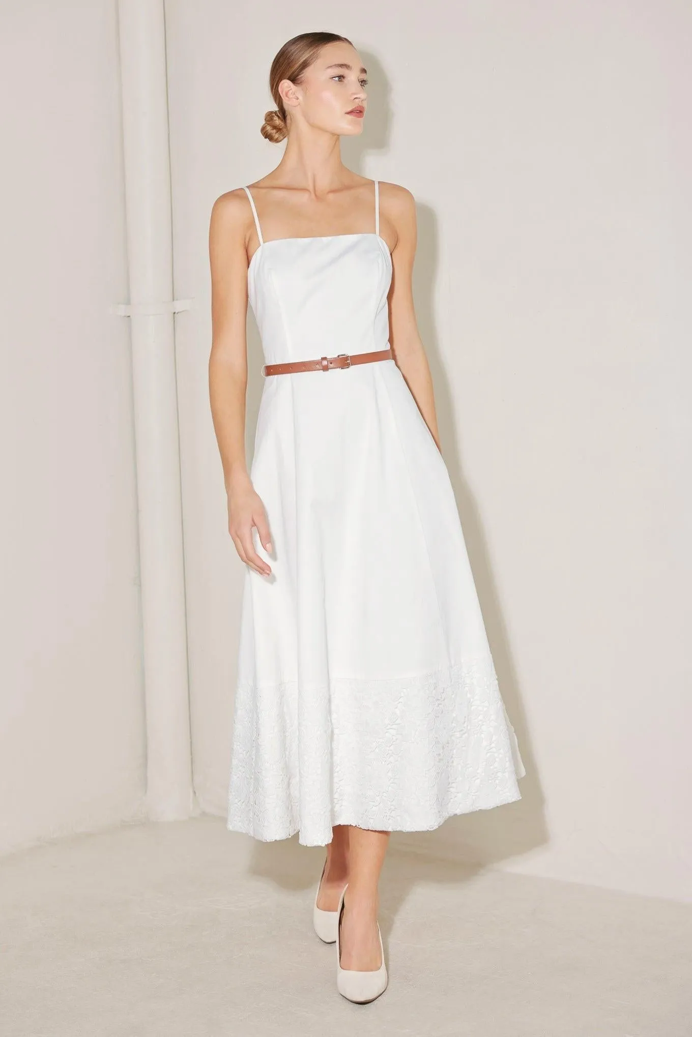 Delicate Icon Woven Midi Dress sold by Zulily product image thumbnail 4