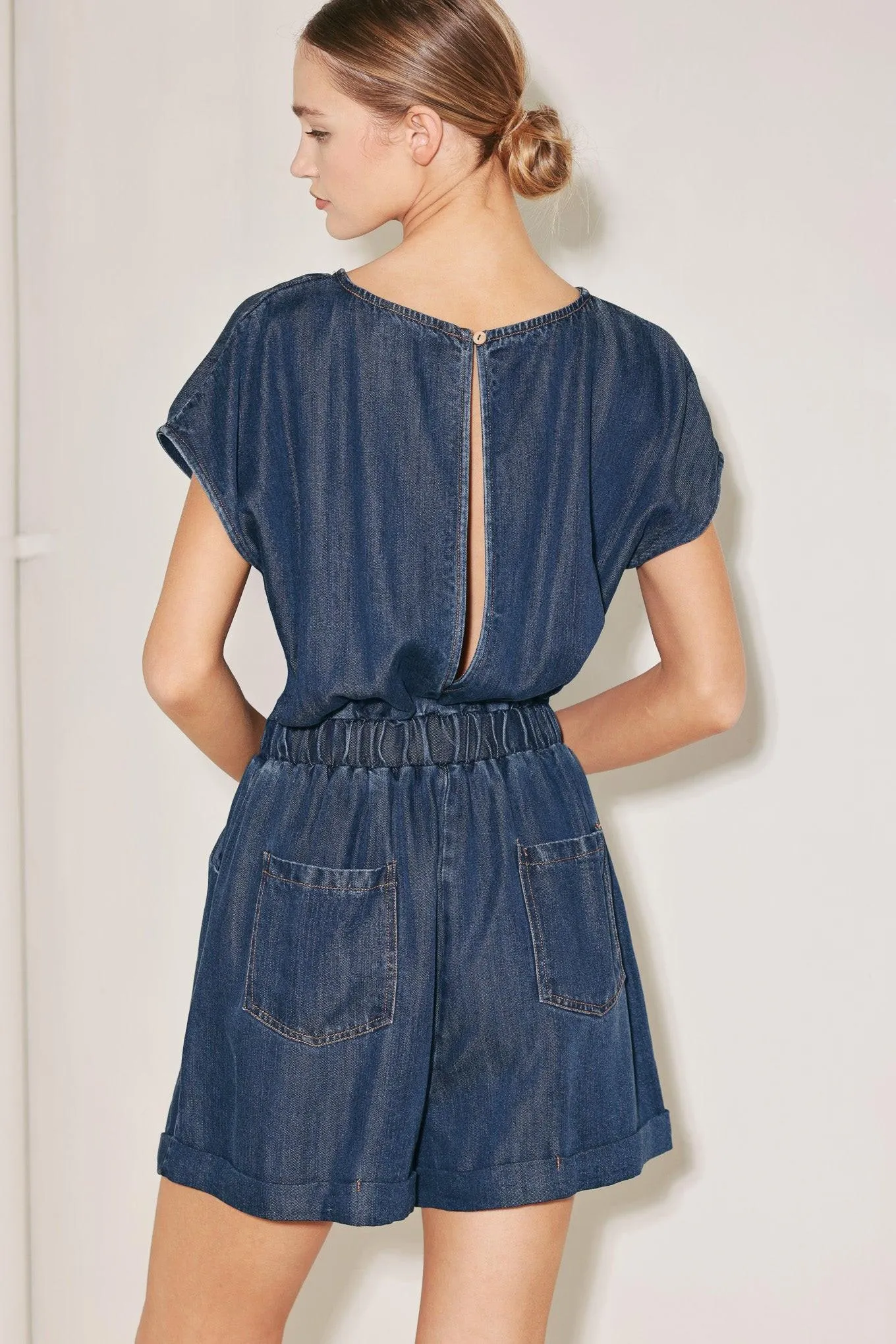 Modern Marina Woven Romper sold by Zulily product image thumbnail 2