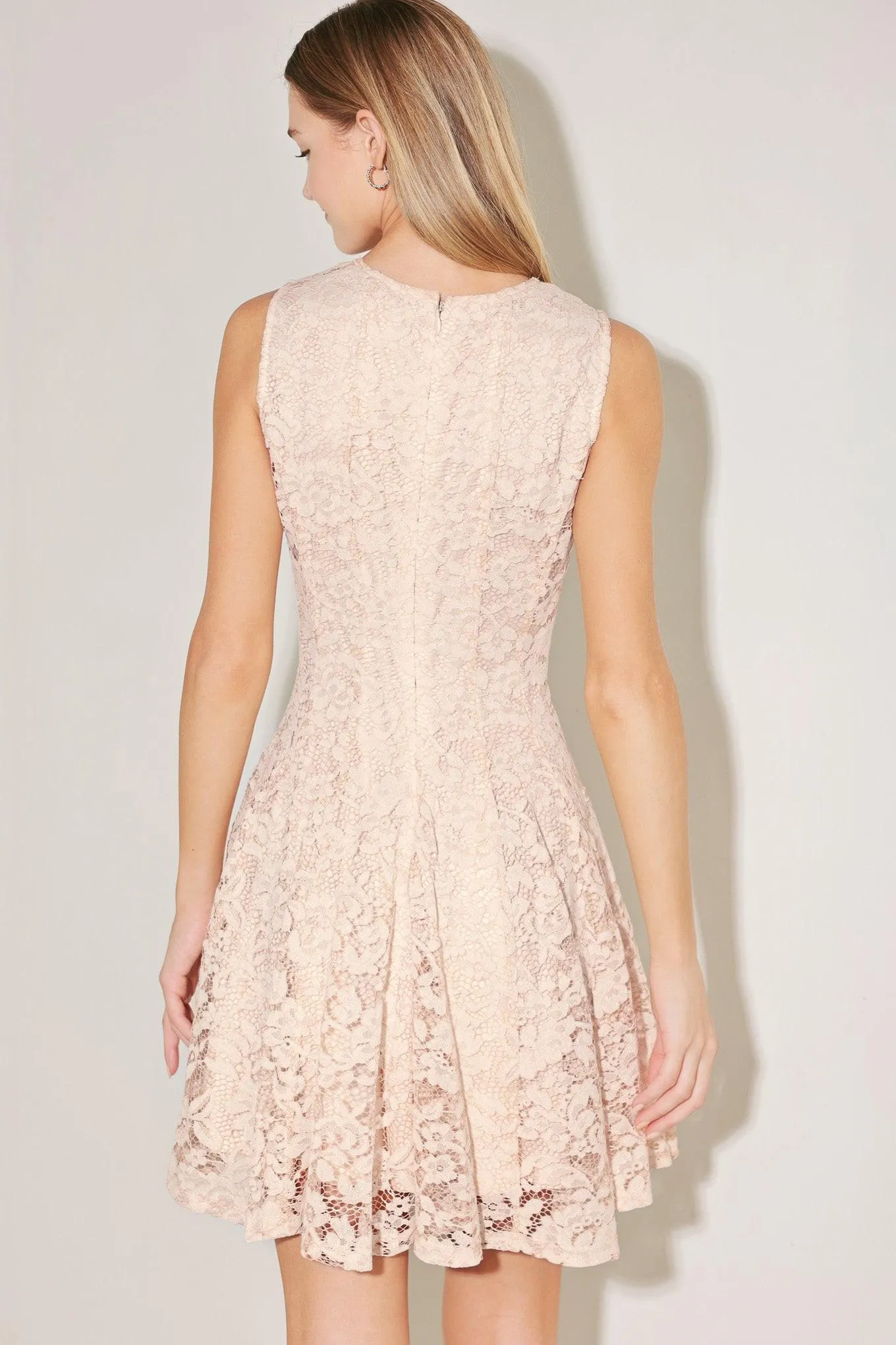 Love Story Woven Lace Mini Dress sold by Zulily product image thumbnail 2