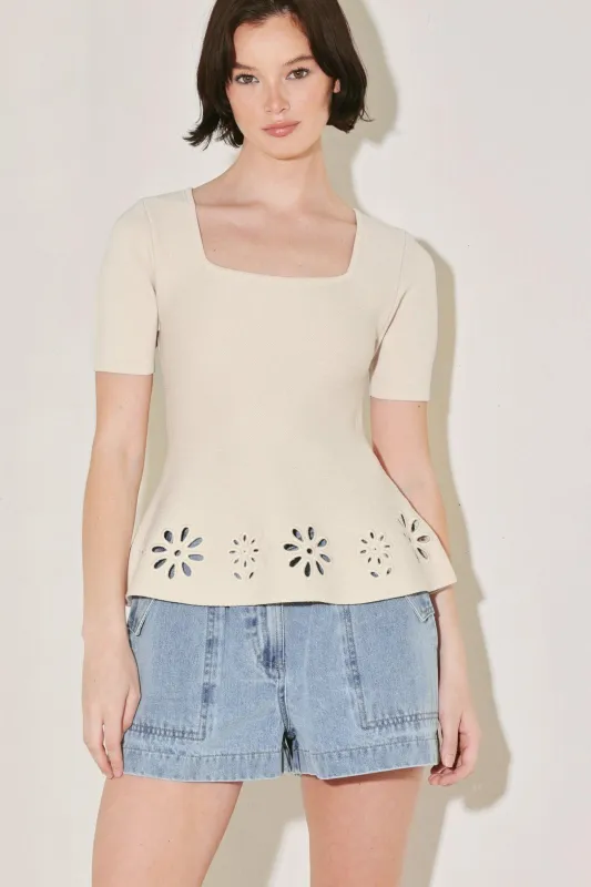 Summer Crush Edit Sweater Knit Top made by Flying Tomato