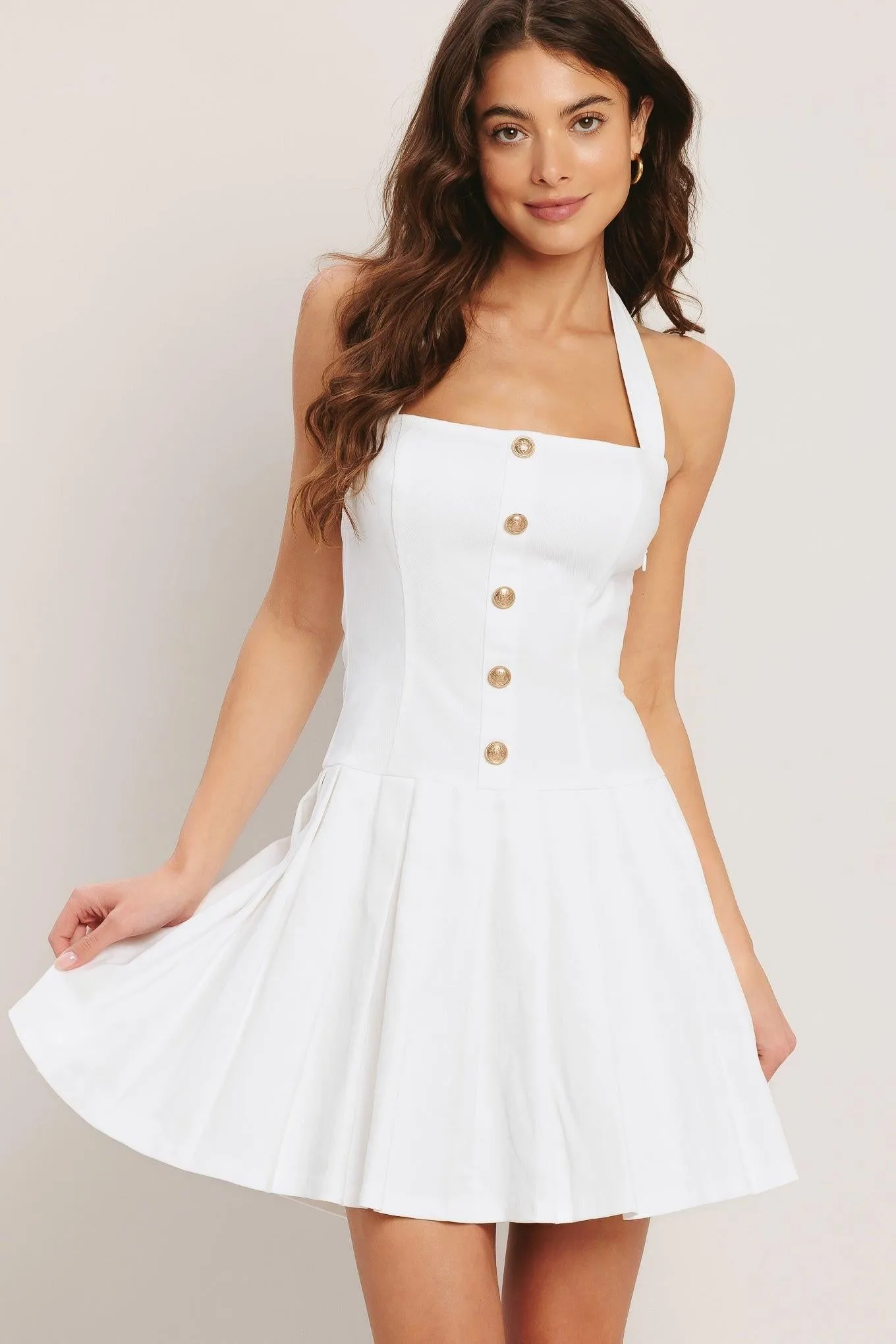 Summer Clubhouse Woven Mini Dress sold by Zulily