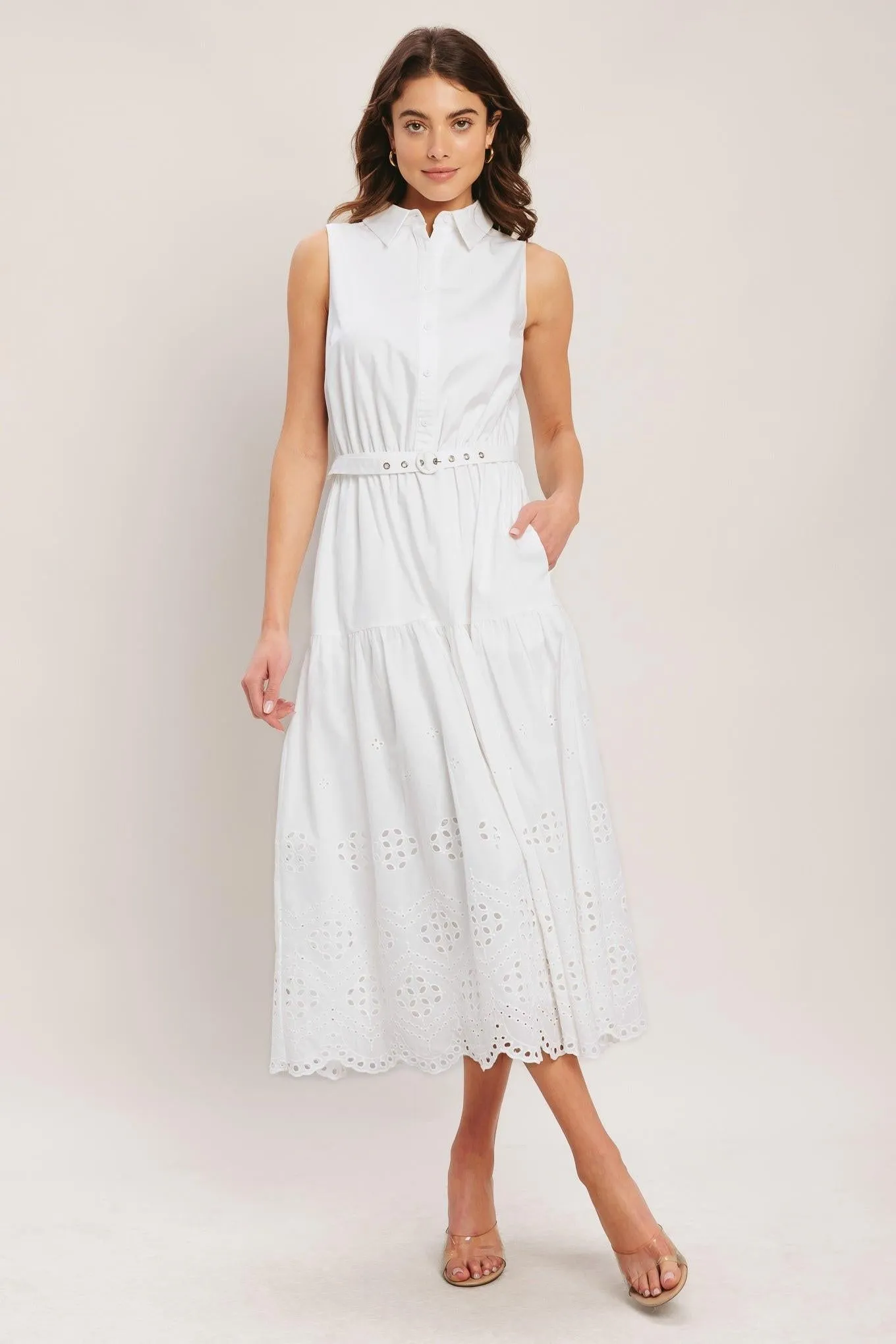 Hamptons Summer Woven Midi Dress sold by Zulily product image thumbnail 4