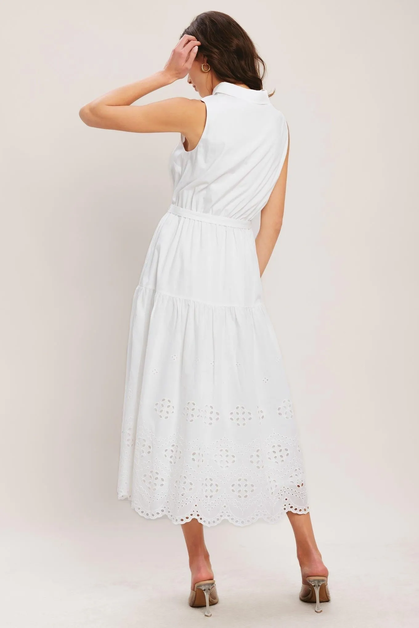 Hamptons Summer Woven Midi Dress sold by Zulily product image thumbnail 2