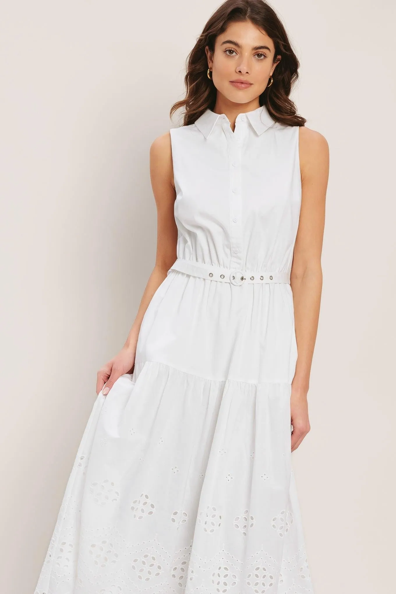 Hamptons Summer Woven Midi Dress sold by Zulily product image thumbnail 3