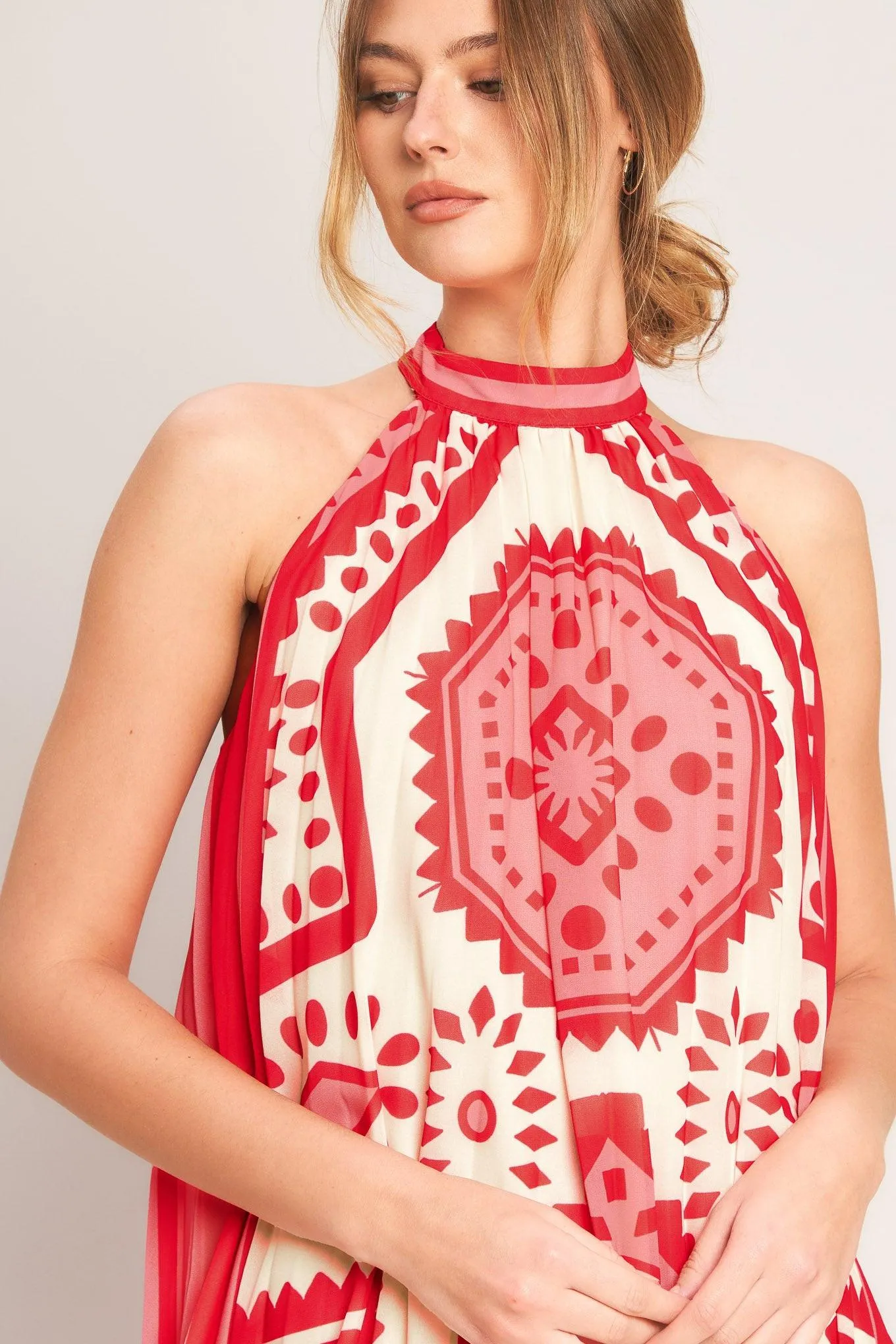Sunset Medallion Woven Mini Dress sold by Zulily product image thumbnail 5