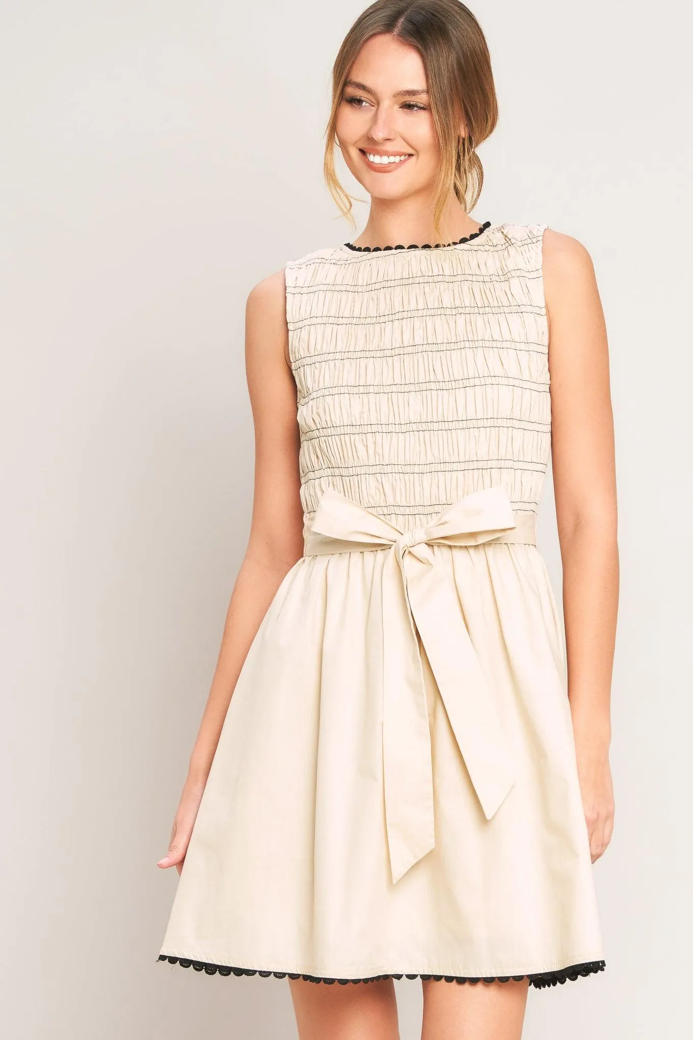 Lovely Escape Woven Mini Dress sold by Zulily product image thumbnail 3
