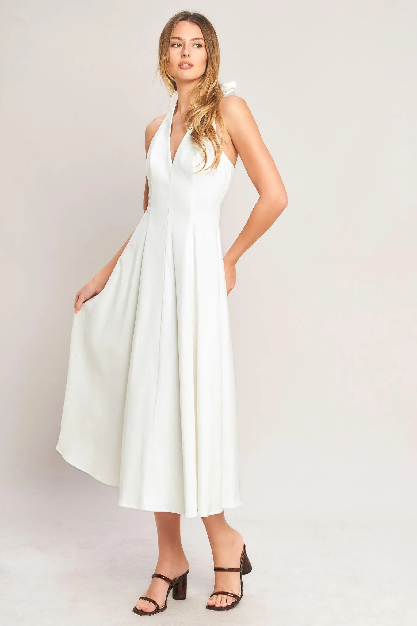 Serene Moment Woven Midi Dress sold by Zulily