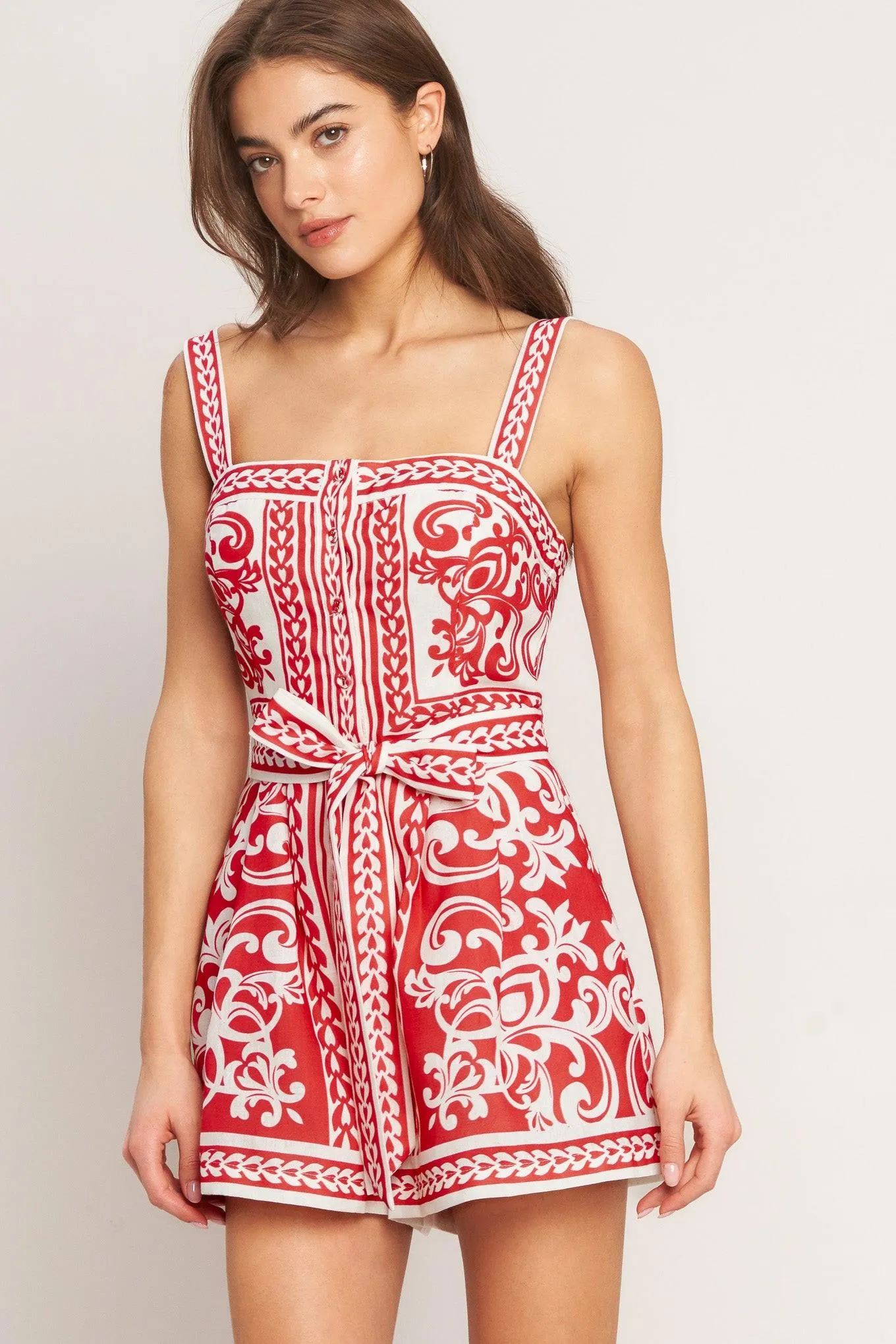 Euro Summer Woven Romper sold by Zulily