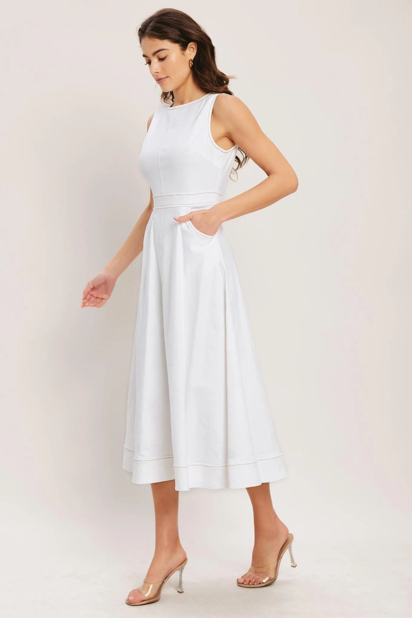 Cloudlight Summer Woven Midi Dress sold by Zulily product image thumbnail 5