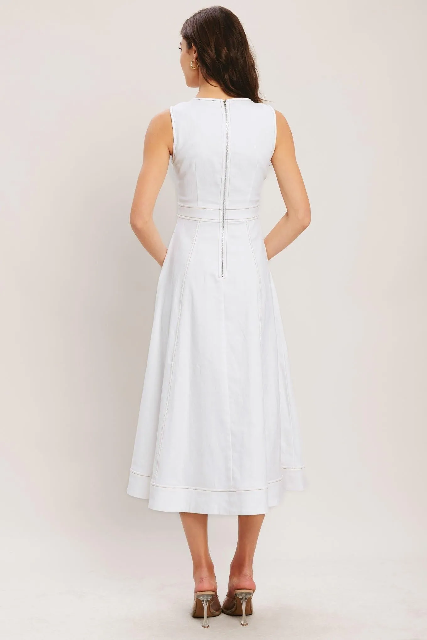 Cloudlight Summer Woven Midi Dress sold by Zulily product image thumbnail 2