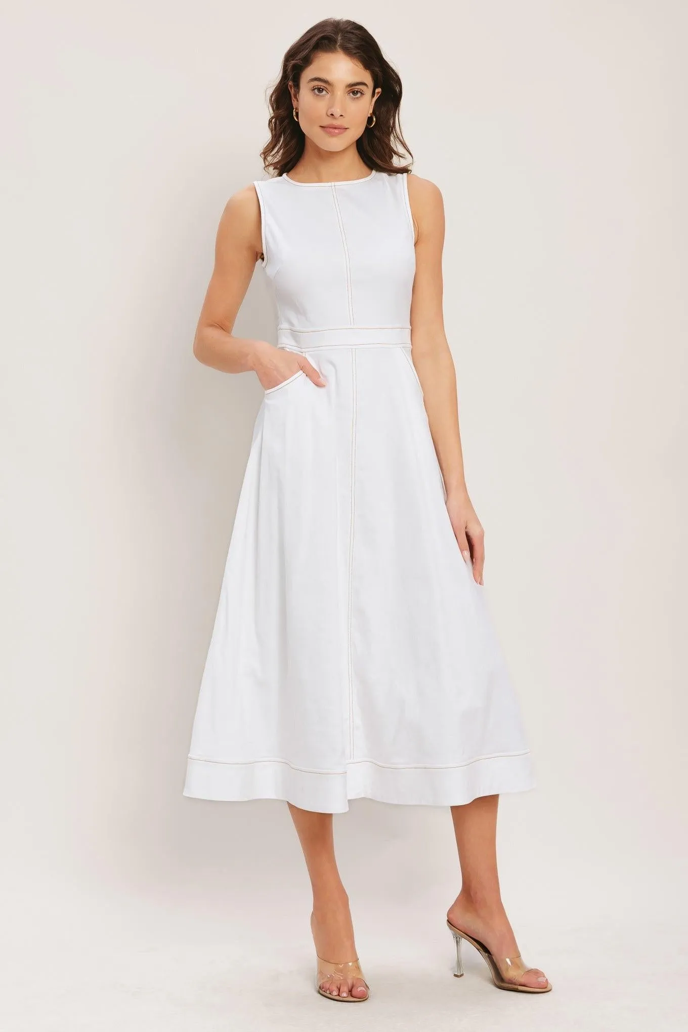 Cloudlight Summer Woven Midi Dress sold by Zulily product image thumbnail 3