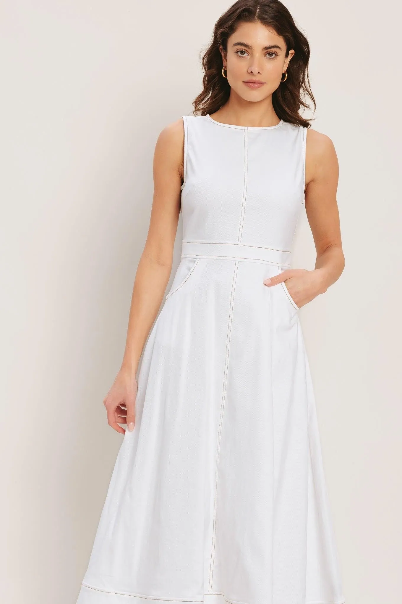 Cloudlight Summer Woven Midi Dress sold by Zulily product image thumbnail 4