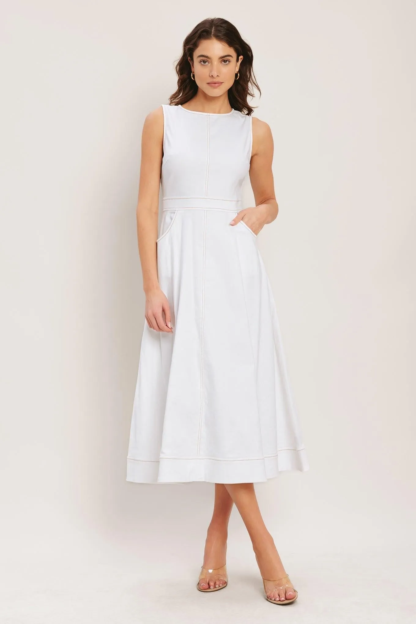 Cloudlight Summer Woven Midi Dress sold by Zulily
