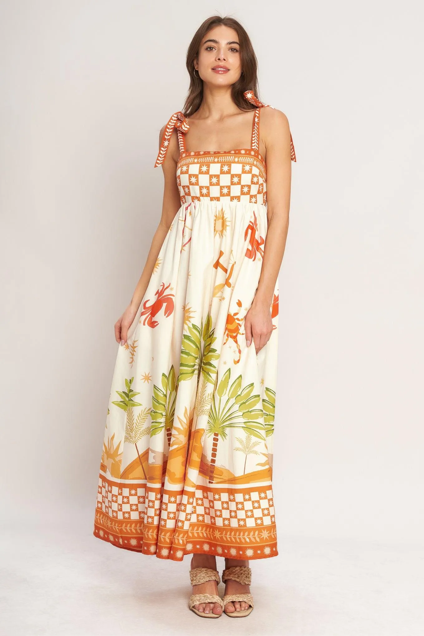 Palm Coast Dream Woven Maxi Dress sold by Zulily product image thumbnail 3