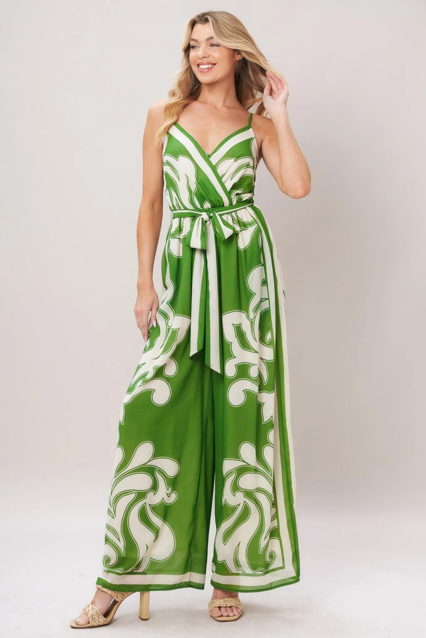 Palazzo Muse Woven Jumpsuit sold by Zulily