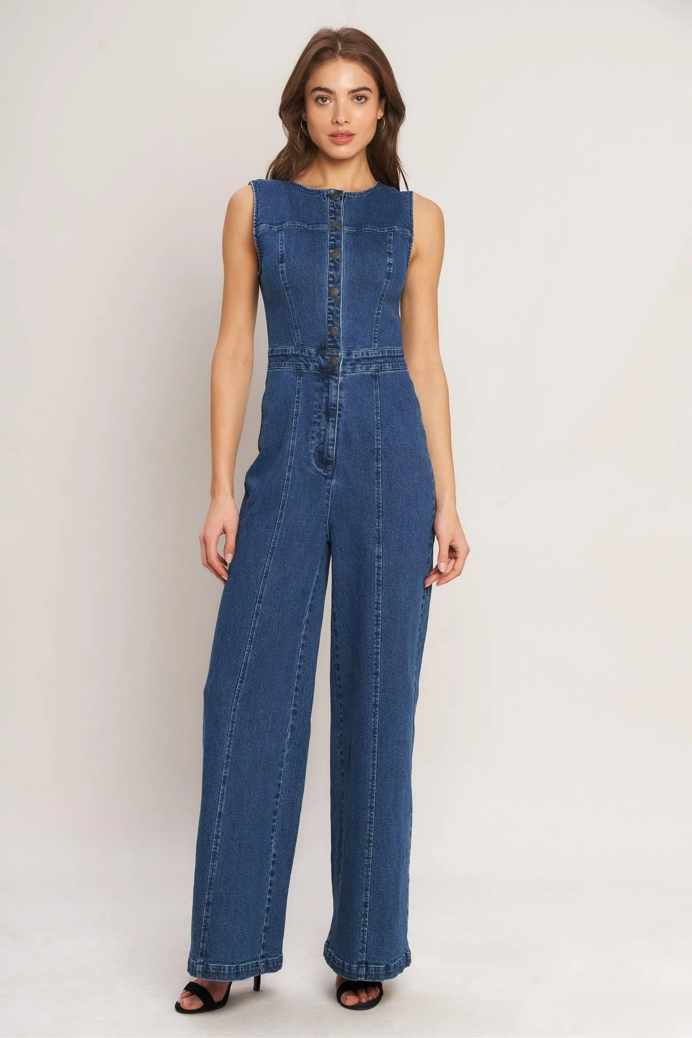 City Stroll Denim Jumpsuit sold by Zulily product image thumbnail 5