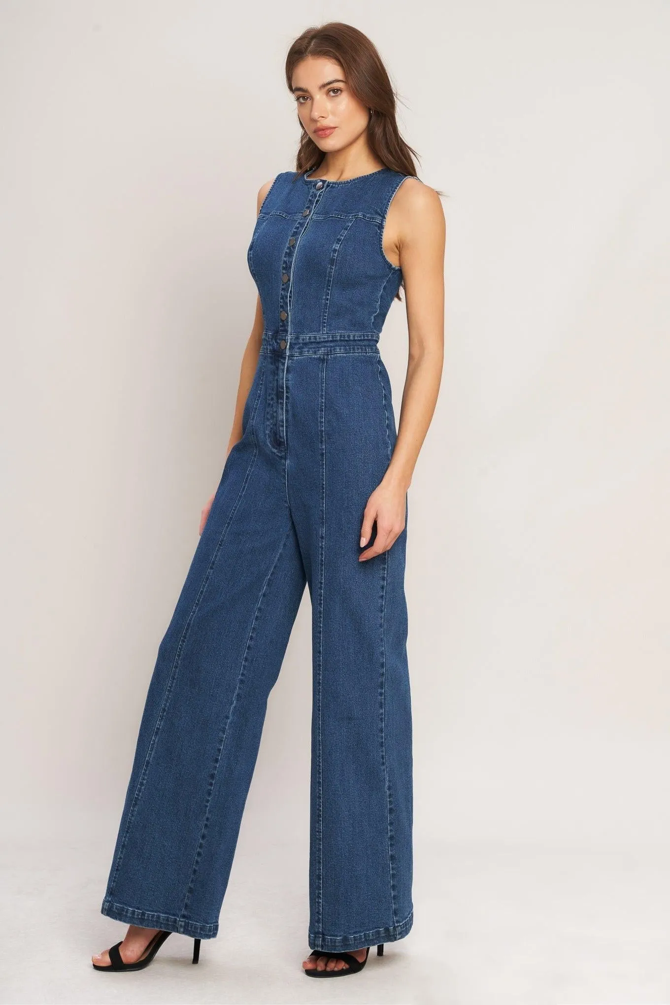 City Stroll Denim Jumpsuit sold by Zulily product image thumbnail 3