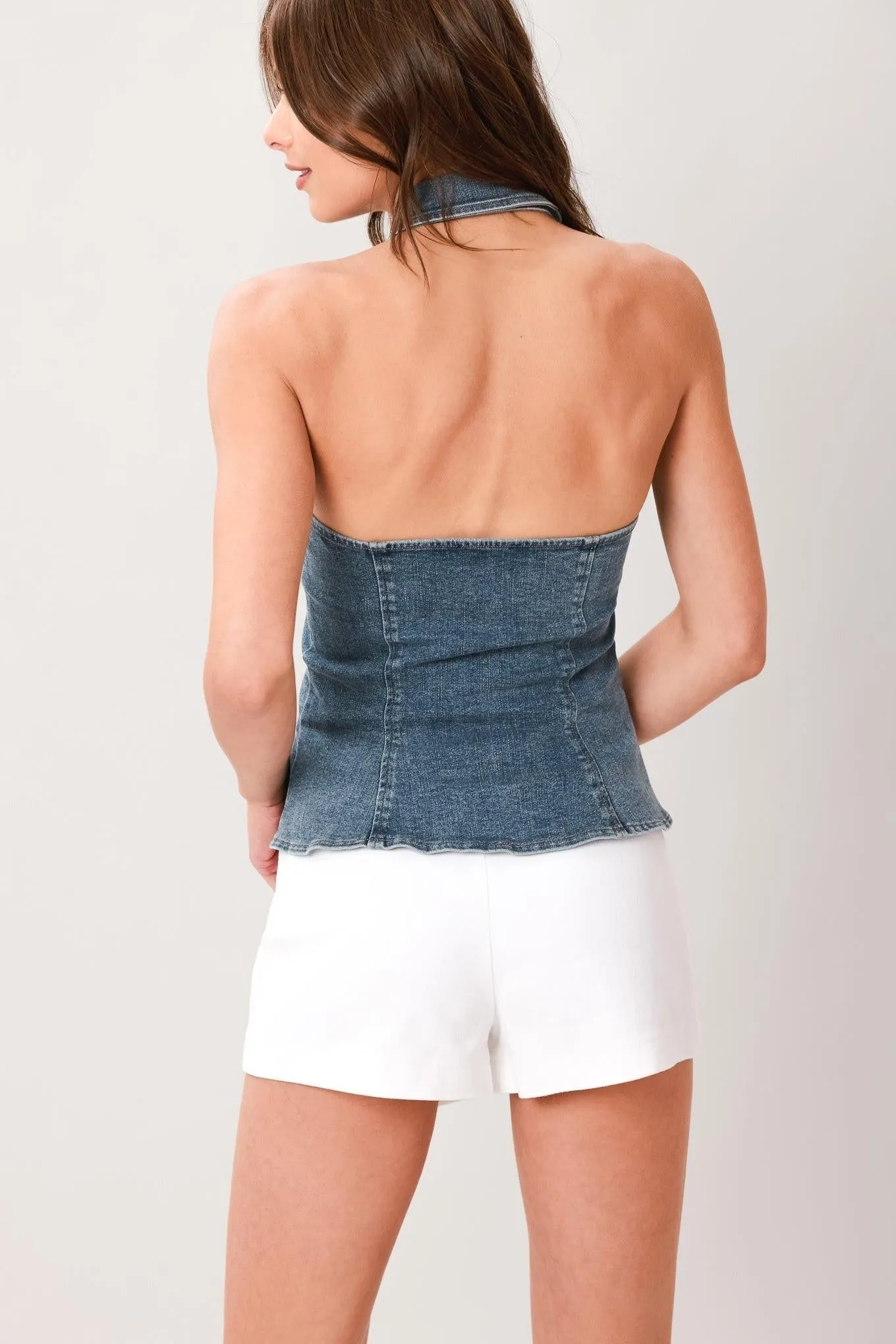 Indigo Babe Denim Top sold by Zulily product image thumbnail 2