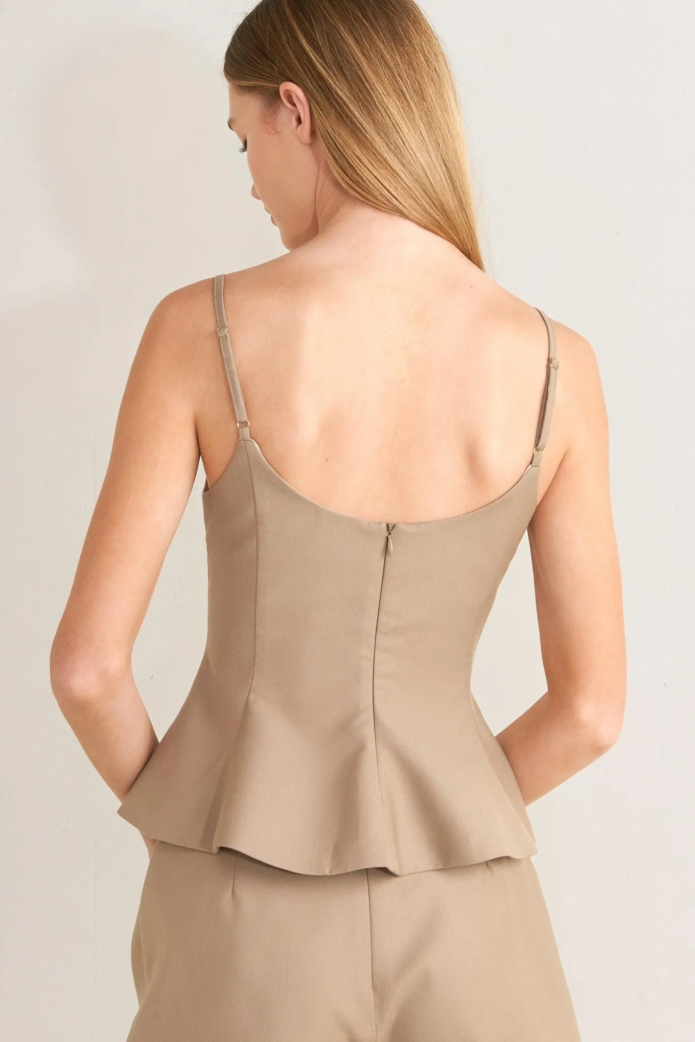 Manhattan Peplum Woven Cami Top sold by Zulily product image thumbnail 2