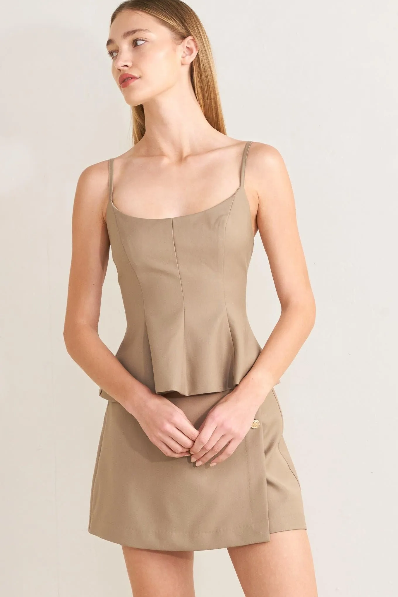 Manhattan Peplum Woven Cami Top sold by Zulily product image thumbnail 3