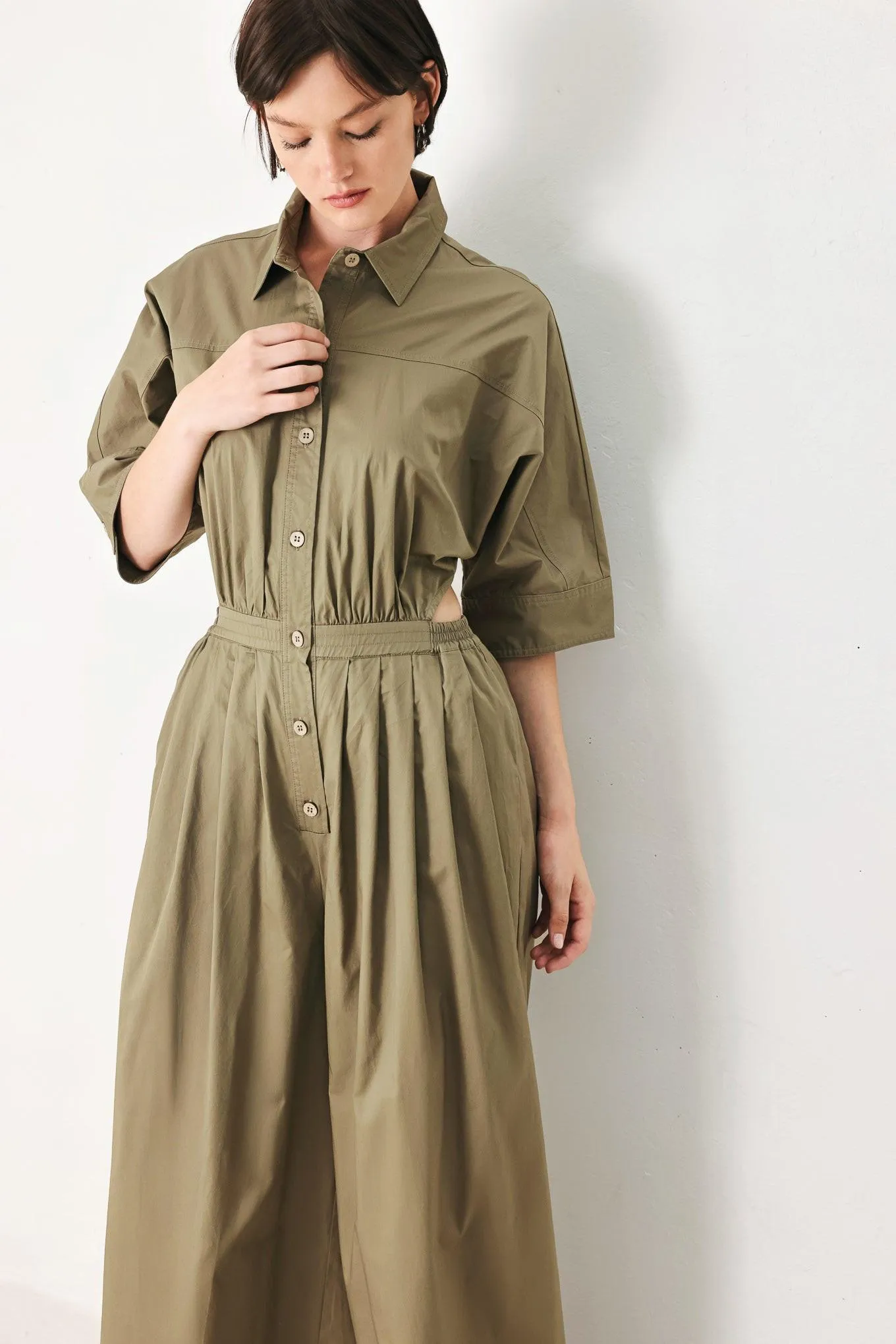 Olive Daydream Woven Jumpsuit sold by Zulily product image thumbnail 5