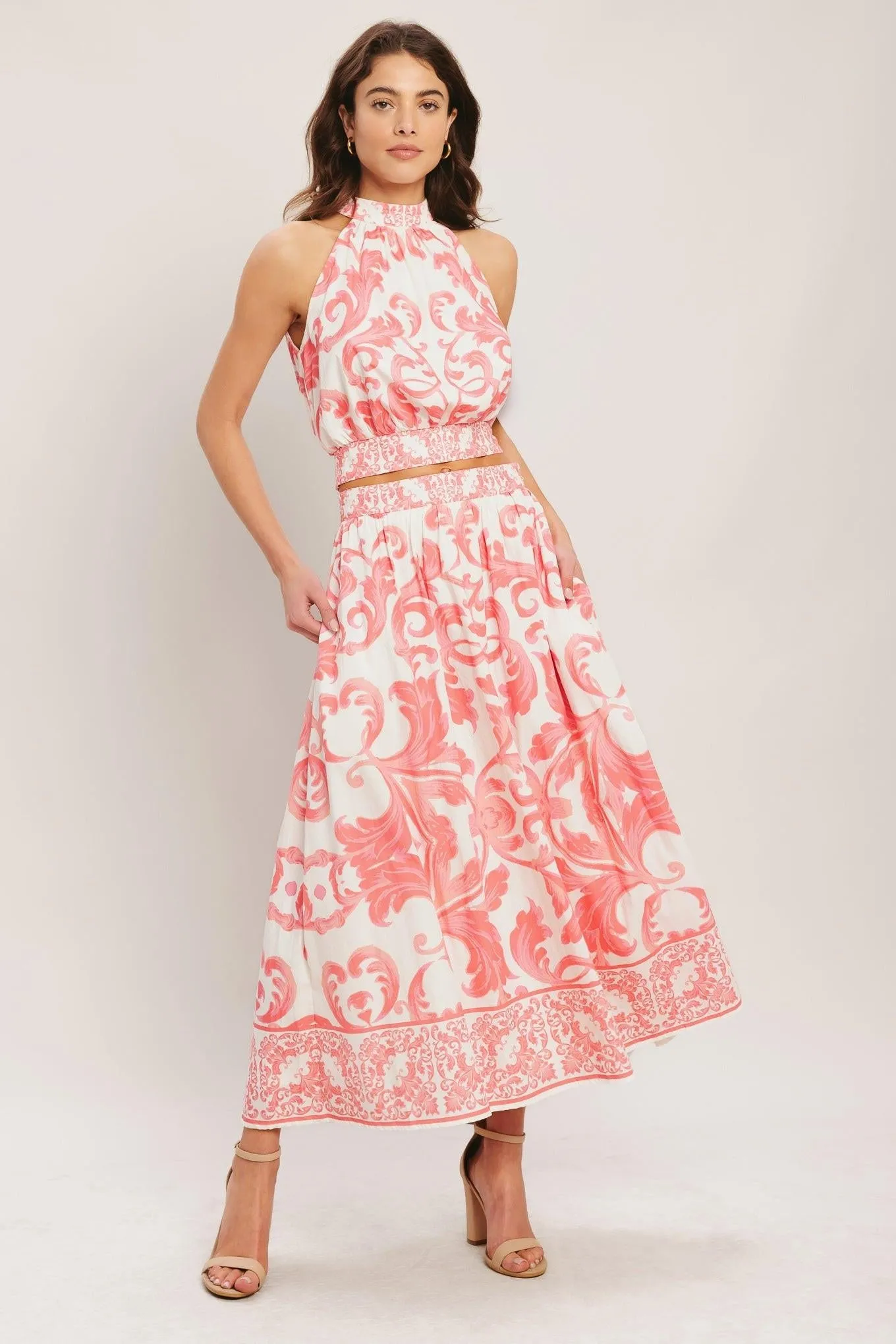 Amalfi Sunset Halter Woven Top sold by Zulily product image thumbnail 5