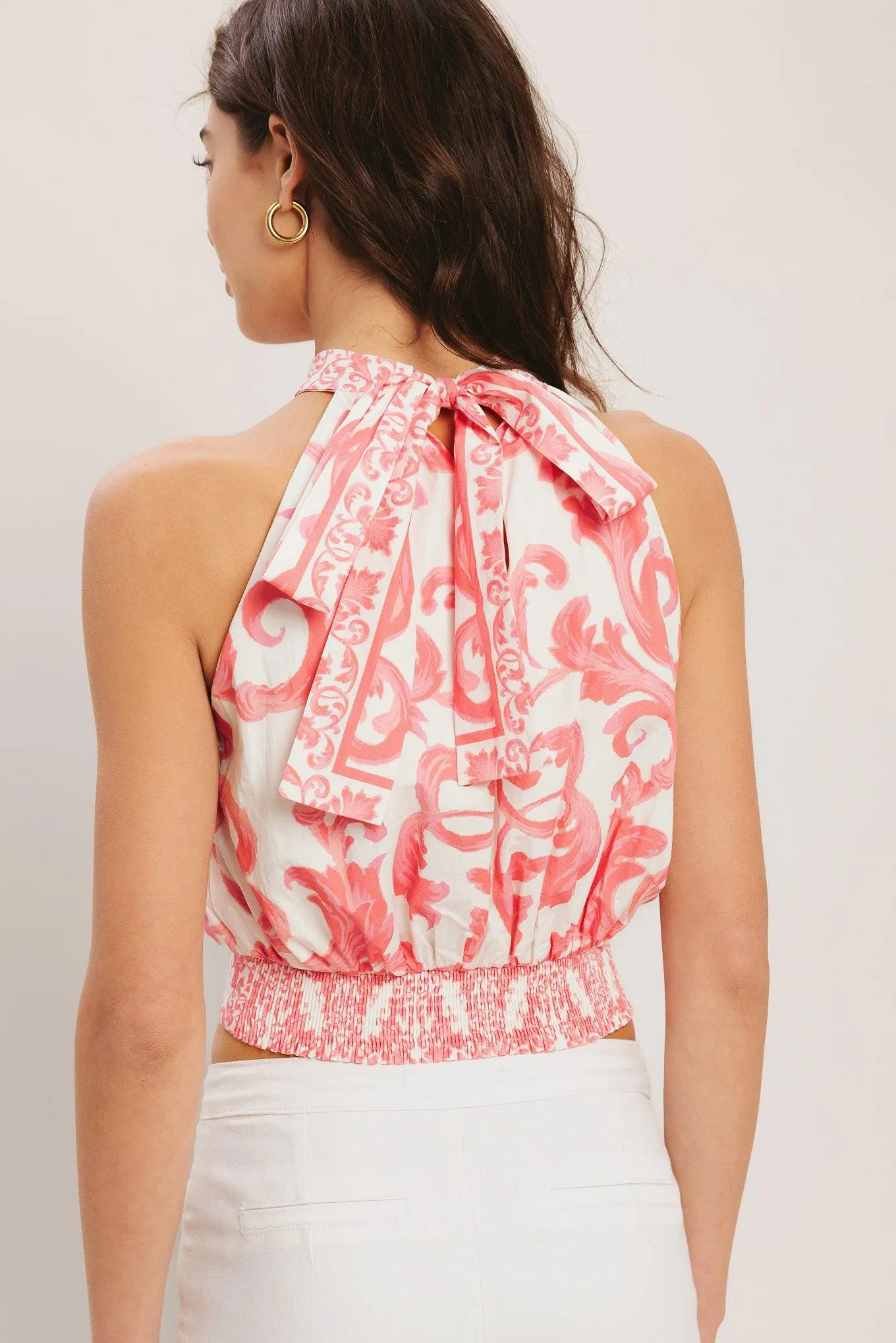 Amalfi Sunset Halter Woven Top sold by Zulily product image thumbnail 2