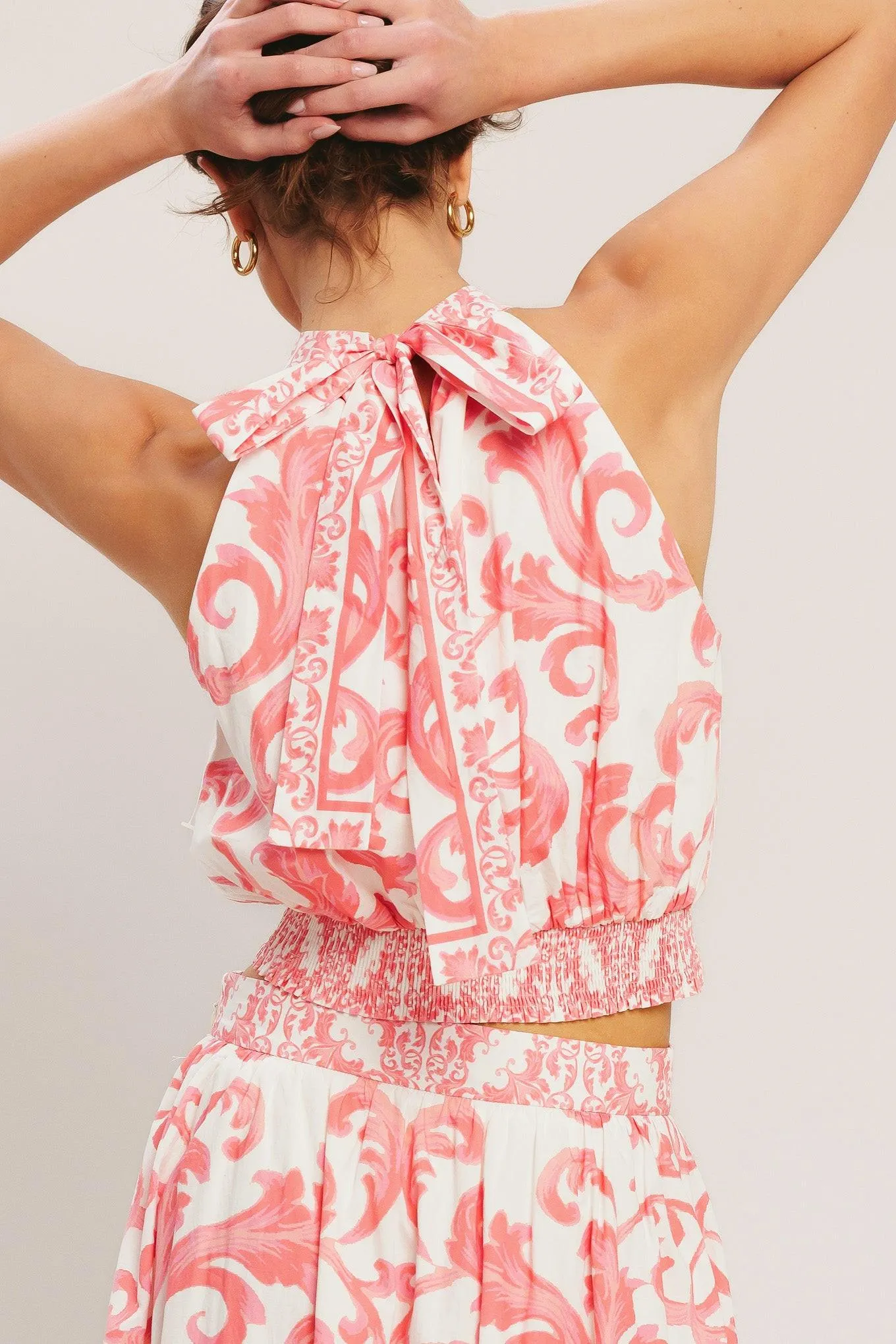 Amalfi Sunset Halter Woven Top sold by Zulily product image thumbnail 4