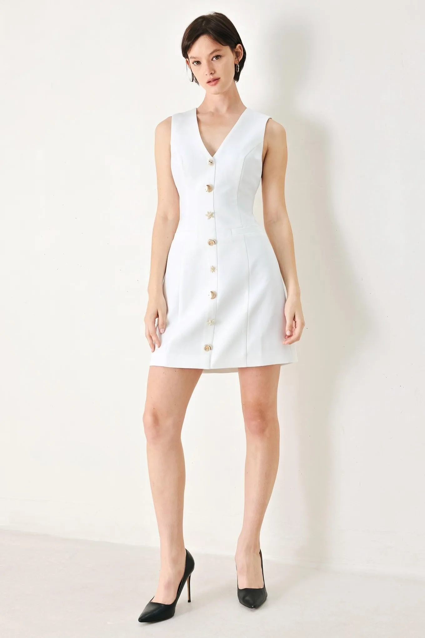 Pure Glam Woven Mini Dress sold by Zulily product image thumbnail 4