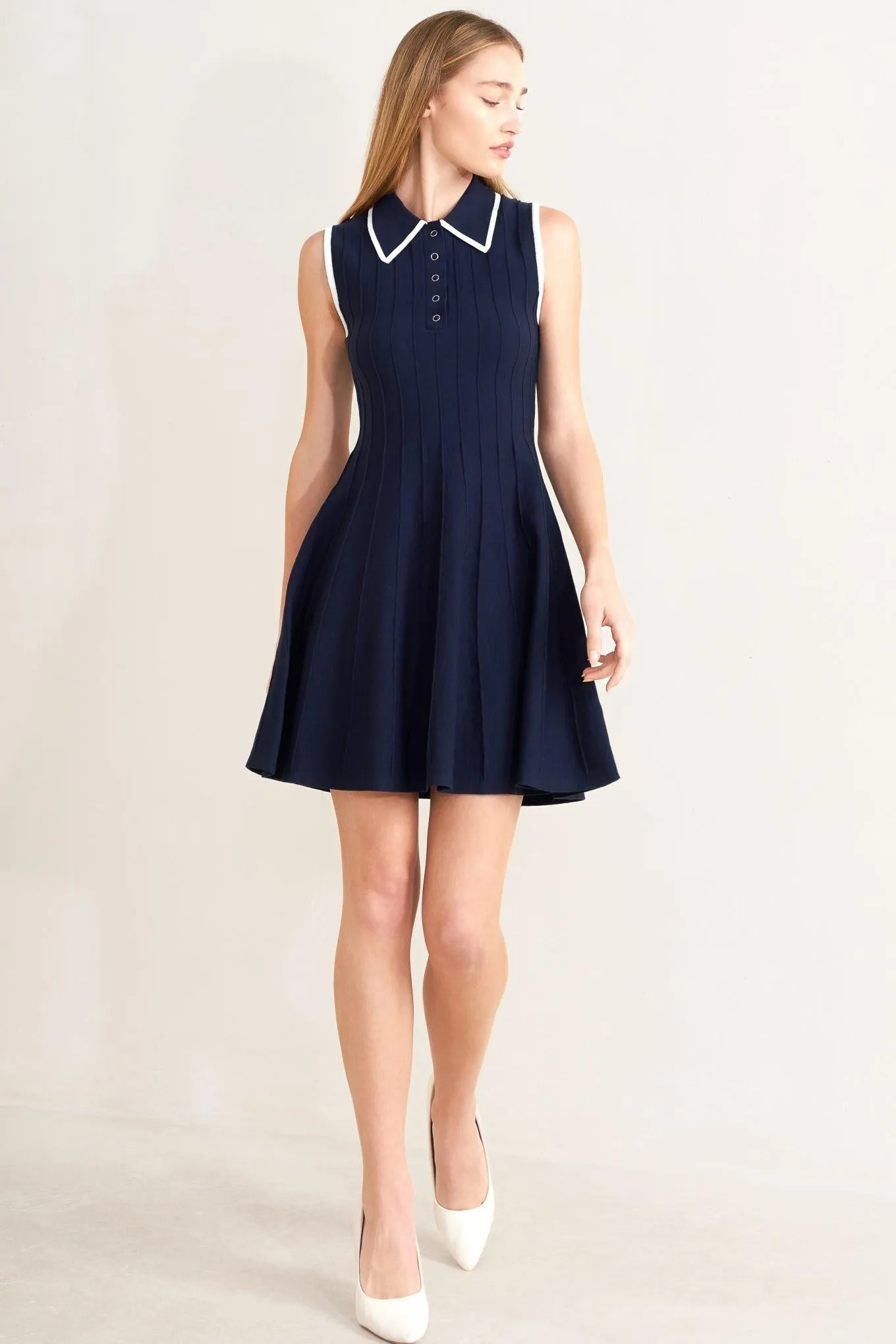 Meet Me in Paris Sweater Knit Mini Dress sold by Zulily product image thumbnail 3