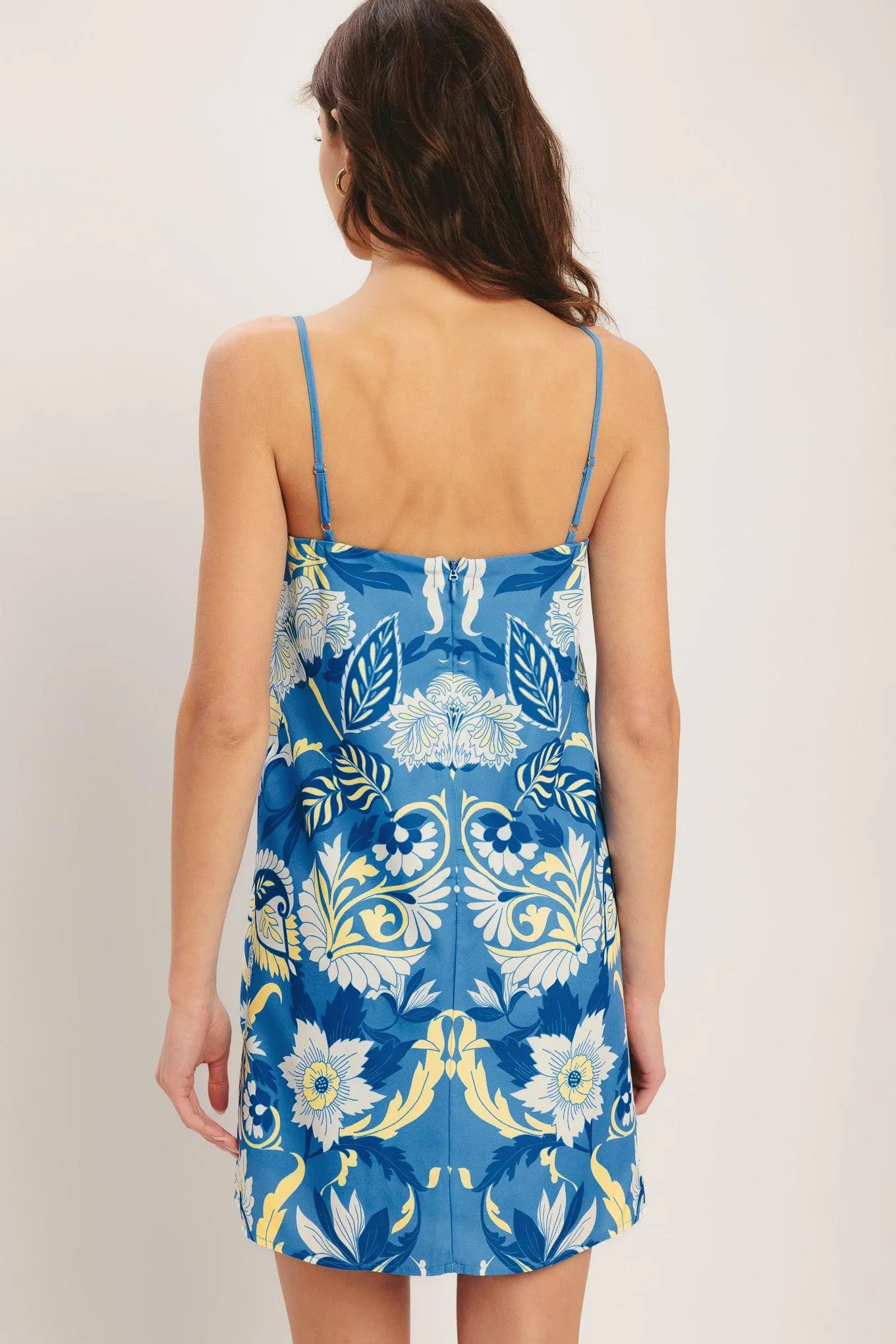 Santorini Sky Woven Mini Shift Dress sold by Zulily product image thumbnail 2