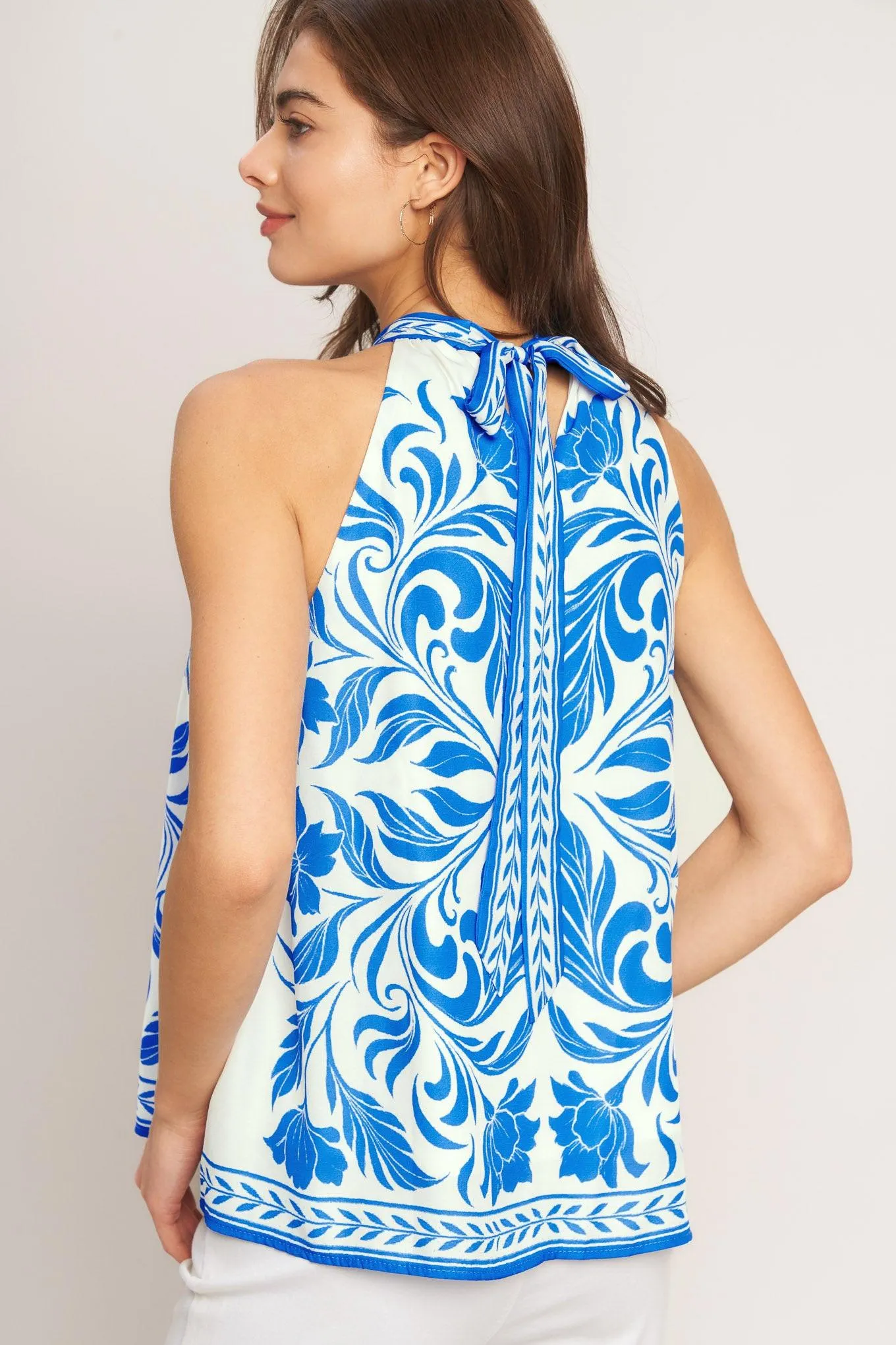 Coastal Charm Halter Woven Top sold by Zulily product image thumbnail 2