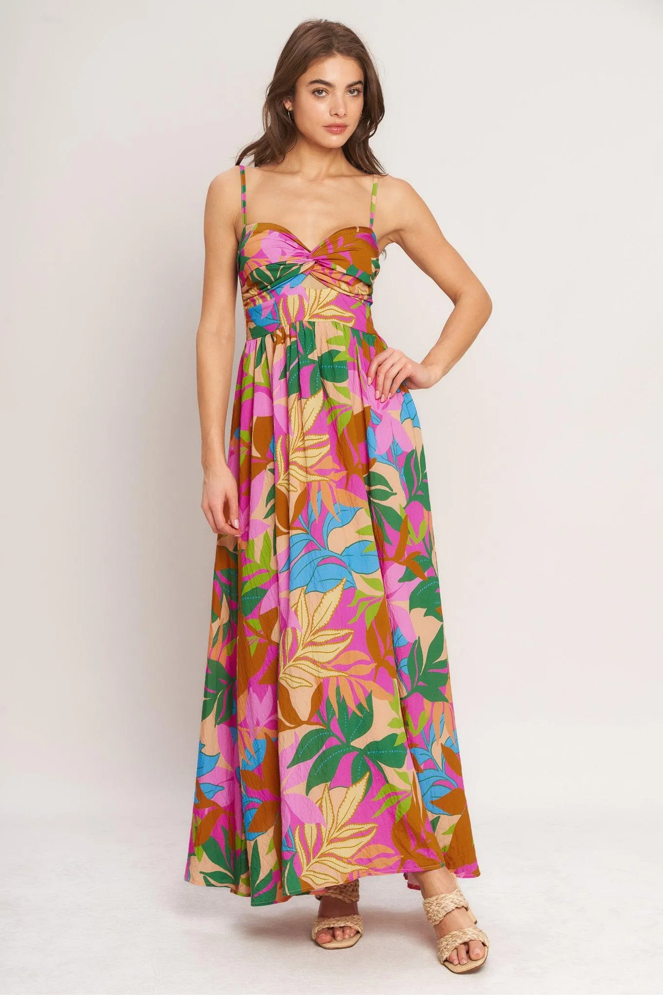 Tropic Fiesta Woven Maxi Dress sold by Zulily