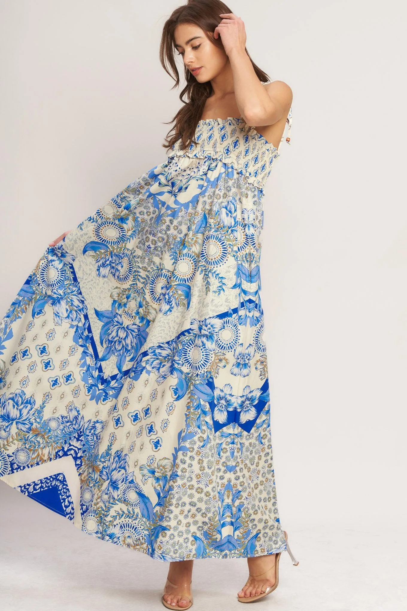 Coastal Dream Woven Maxi Dress sold by Zulily product image thumbnail 5