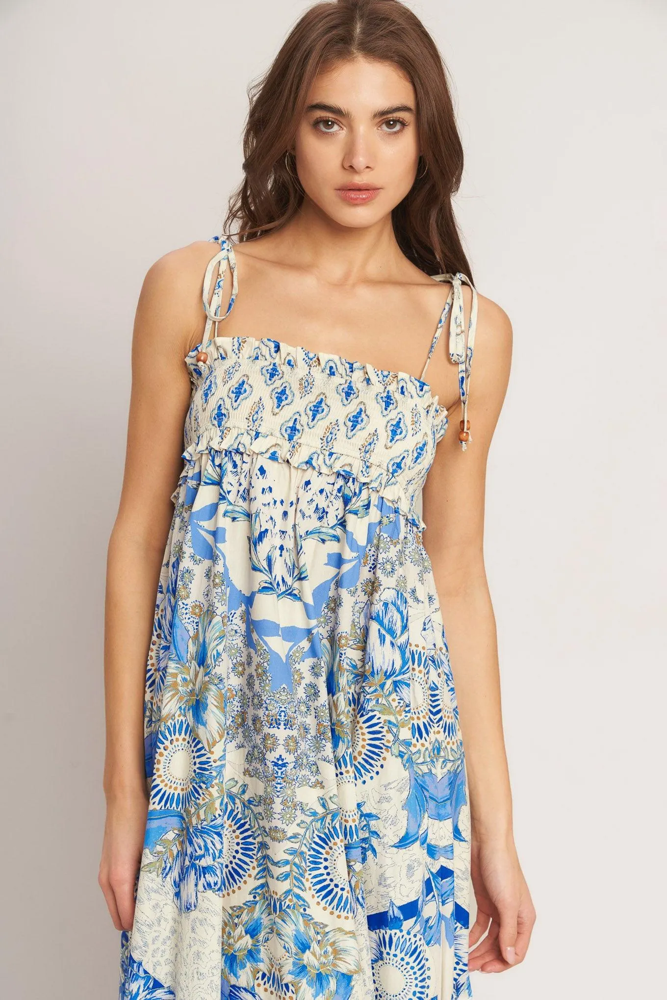 Coastal Dream Woven Maxi Dress sold by Zulily product image thumbnail 4
