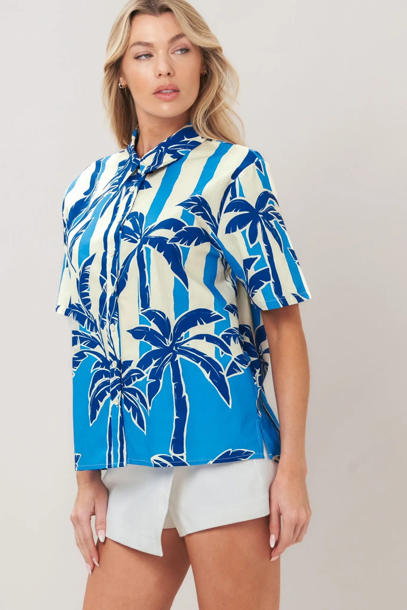 Noir Resort Woven Top sold by Zulily product image thumbnail 3
