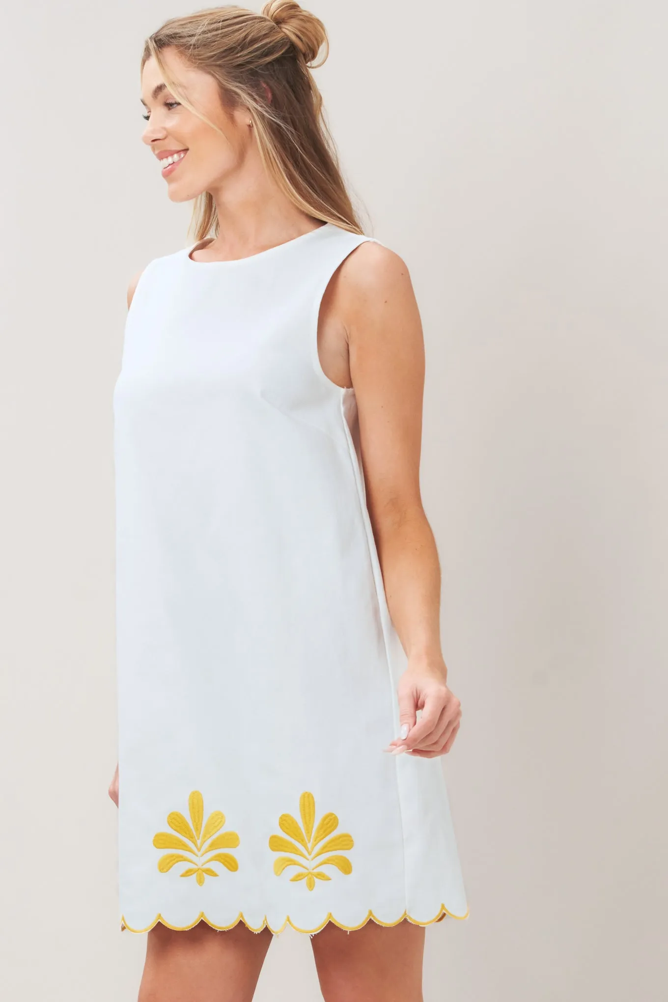 Sweet as Sunshine Woven Mini Dress sold by Zulily product image thumbnail 4