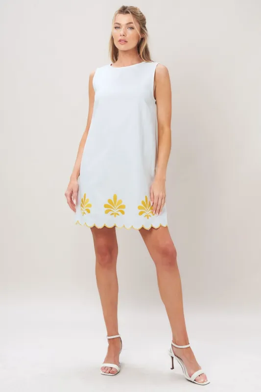 Sweet as Sunshine Woven Mini Dress made by Flying Tomato