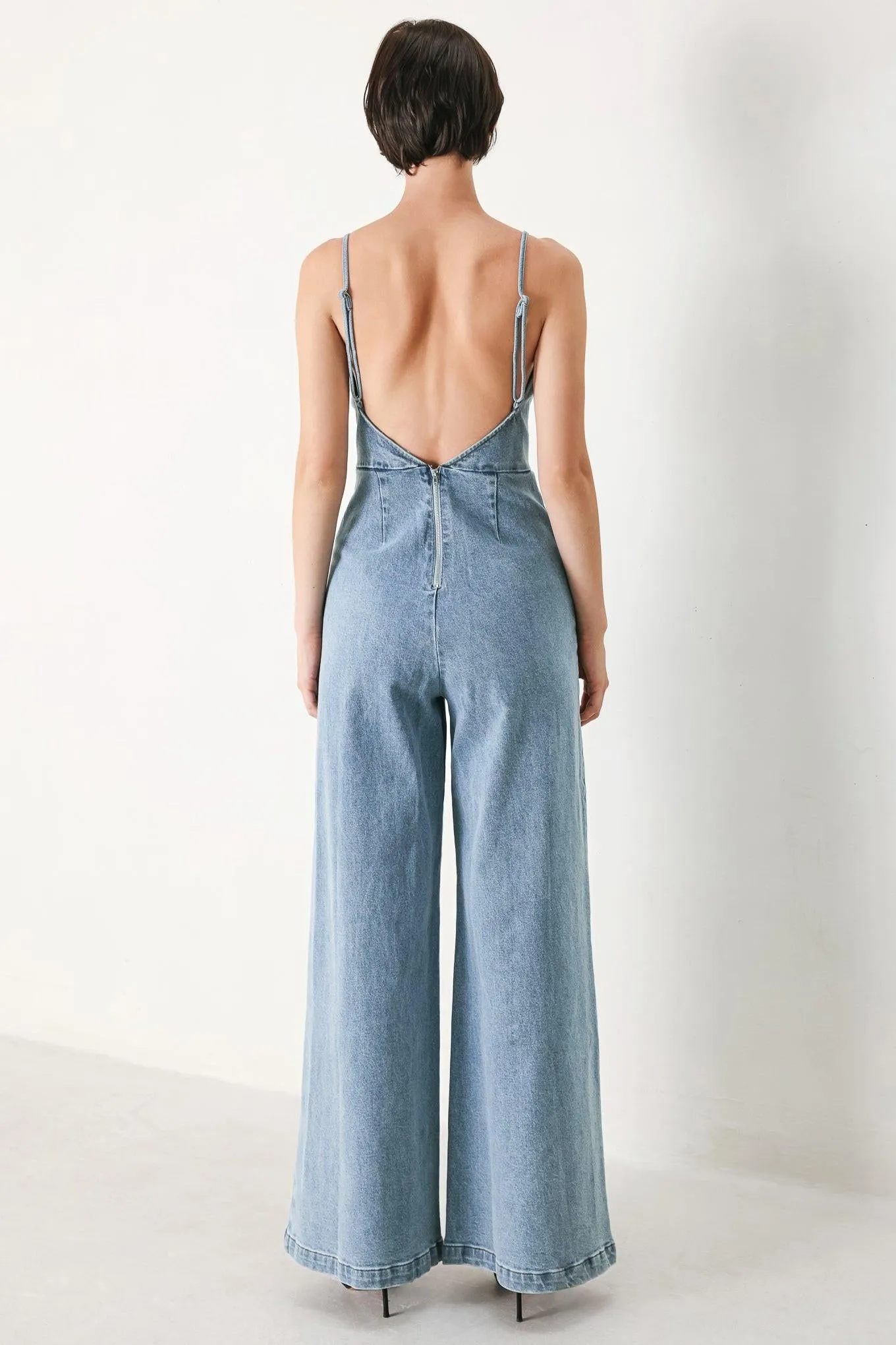 Skyline Sweetheart Denim Jumpsuit sold by Zulily product image thumbnail 2