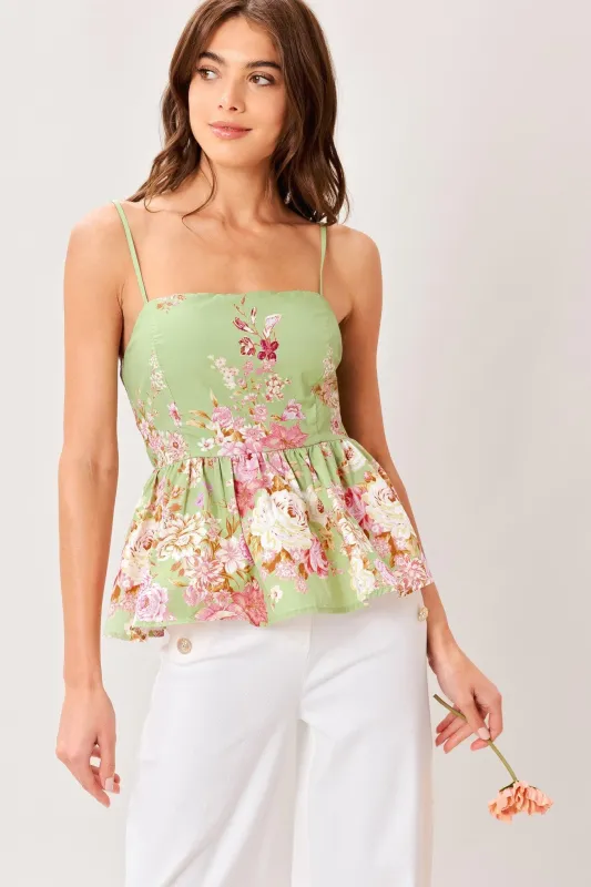 Soft Garden Woven Top made by Flying Tomato
